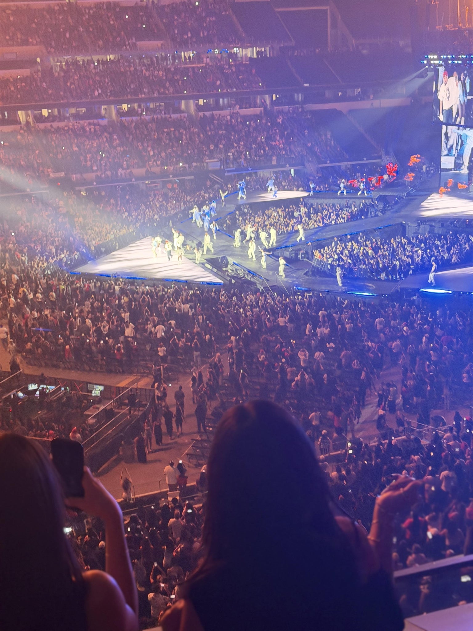 Real Fan View taken from Section C 312 at AT&T Stadium by Sarad D