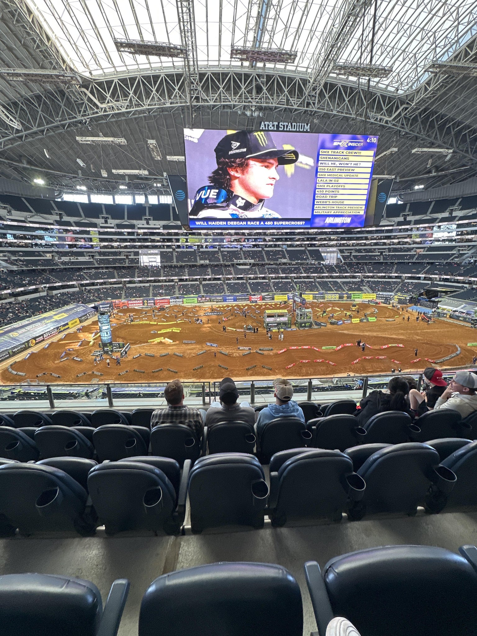 Real Fan View taken from Section C 312 at AT&T Stadium by Cory L