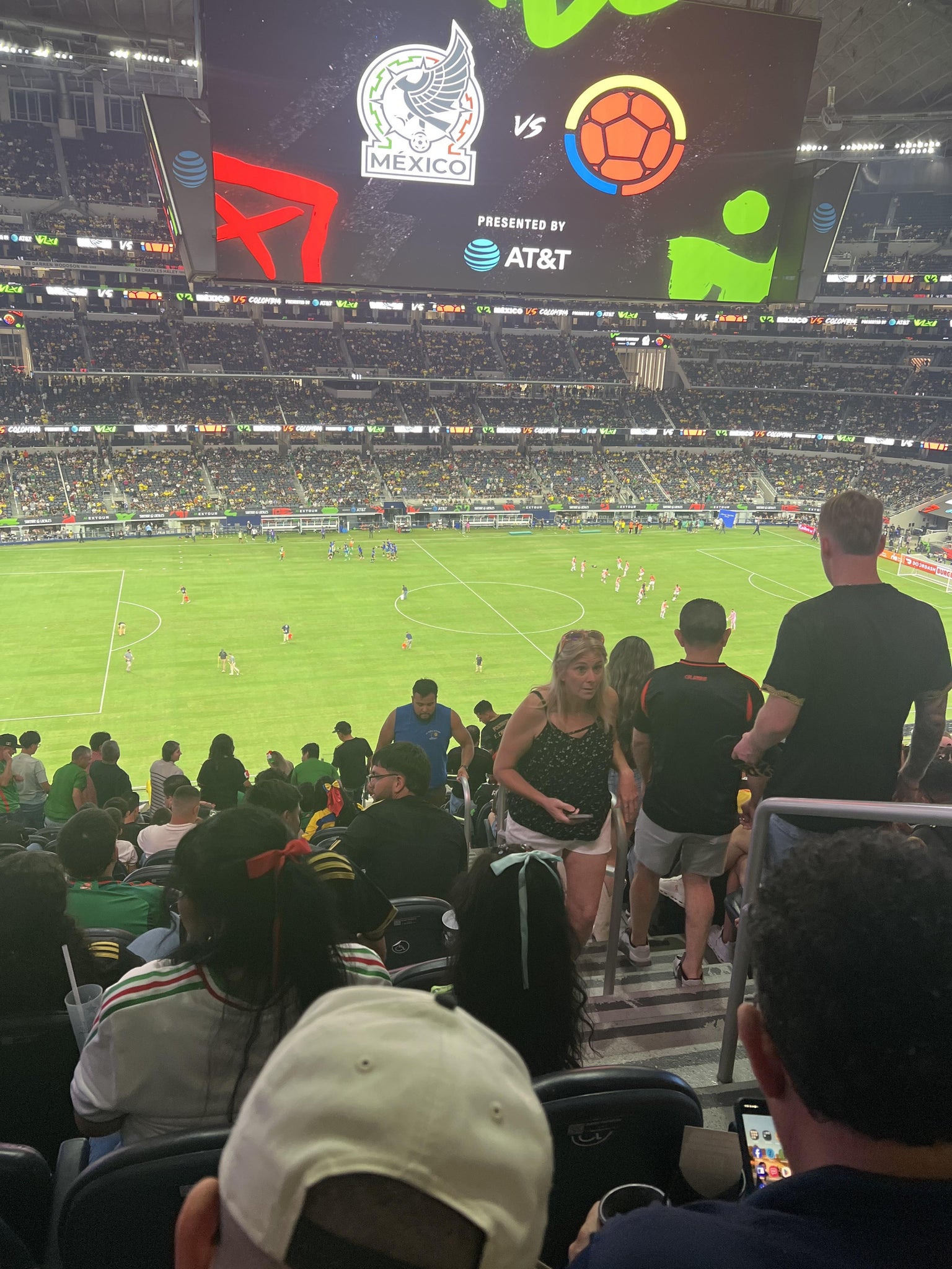 Real Fan View taken from Section C 313 at AT&T Stadium by Erika C