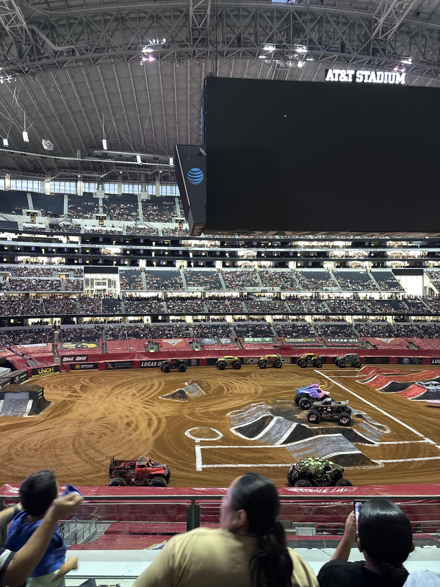 Real Fan View taken from Section C 313 at AT&T Stadium by Anonymous User