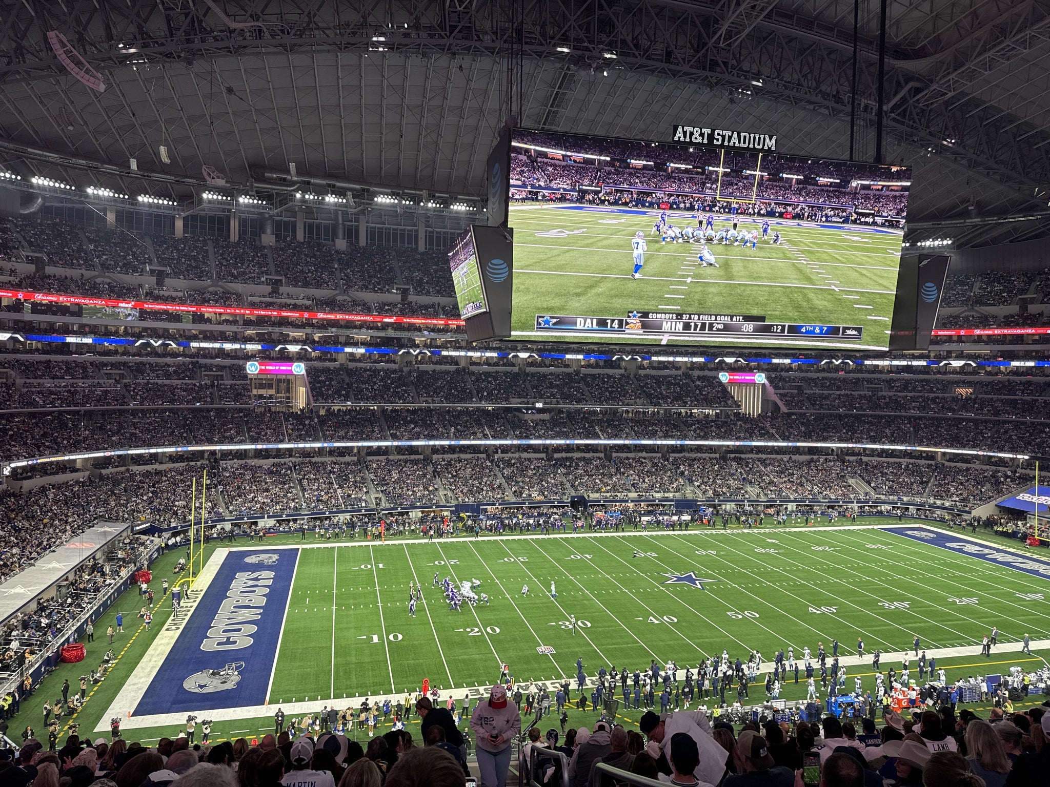 Real Fan View taken from Section C 314 at AT&T Stadium by Ronny D