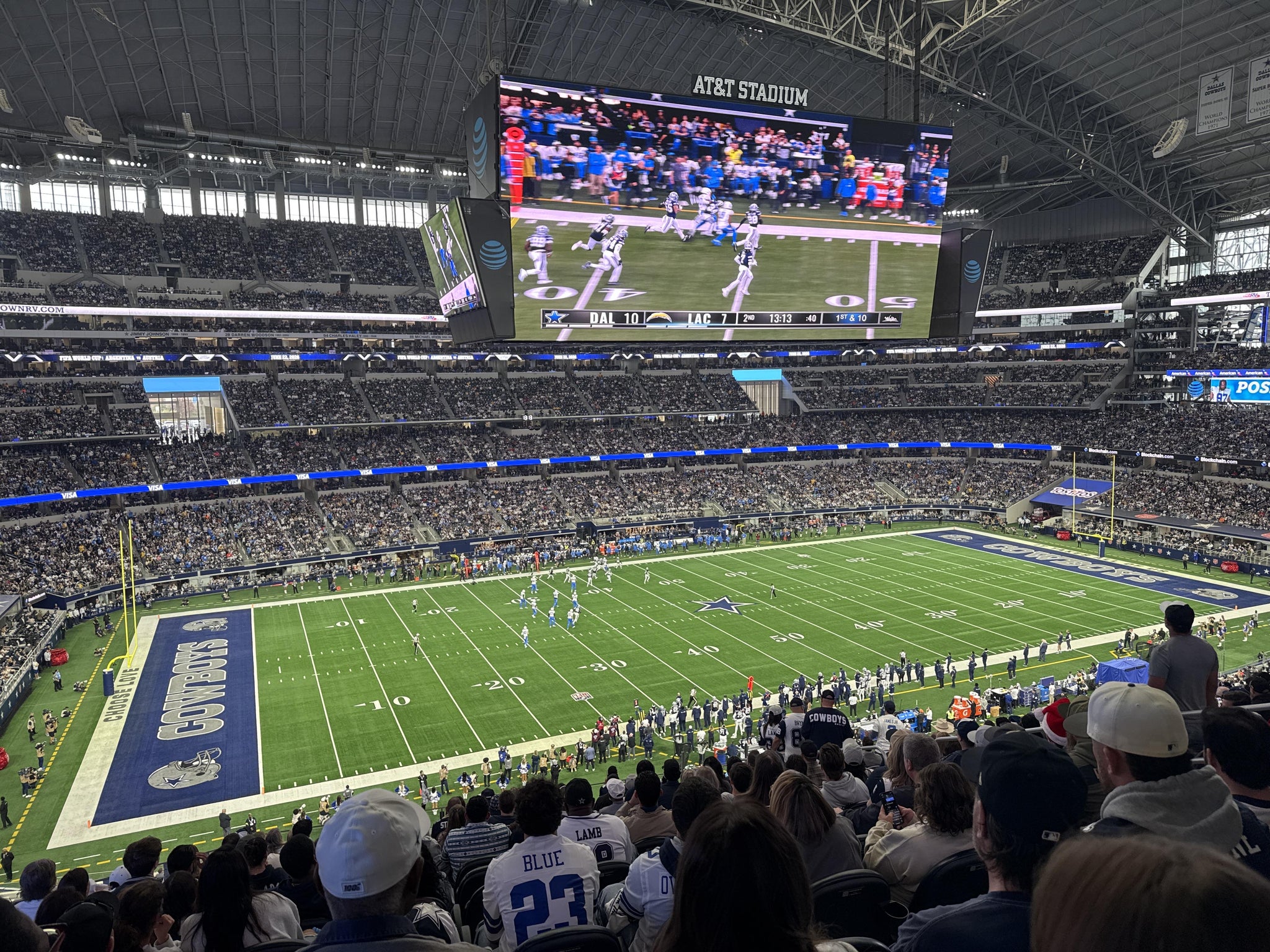 Real Fan View taken from Section C 314 at AT&T Stadium by David B