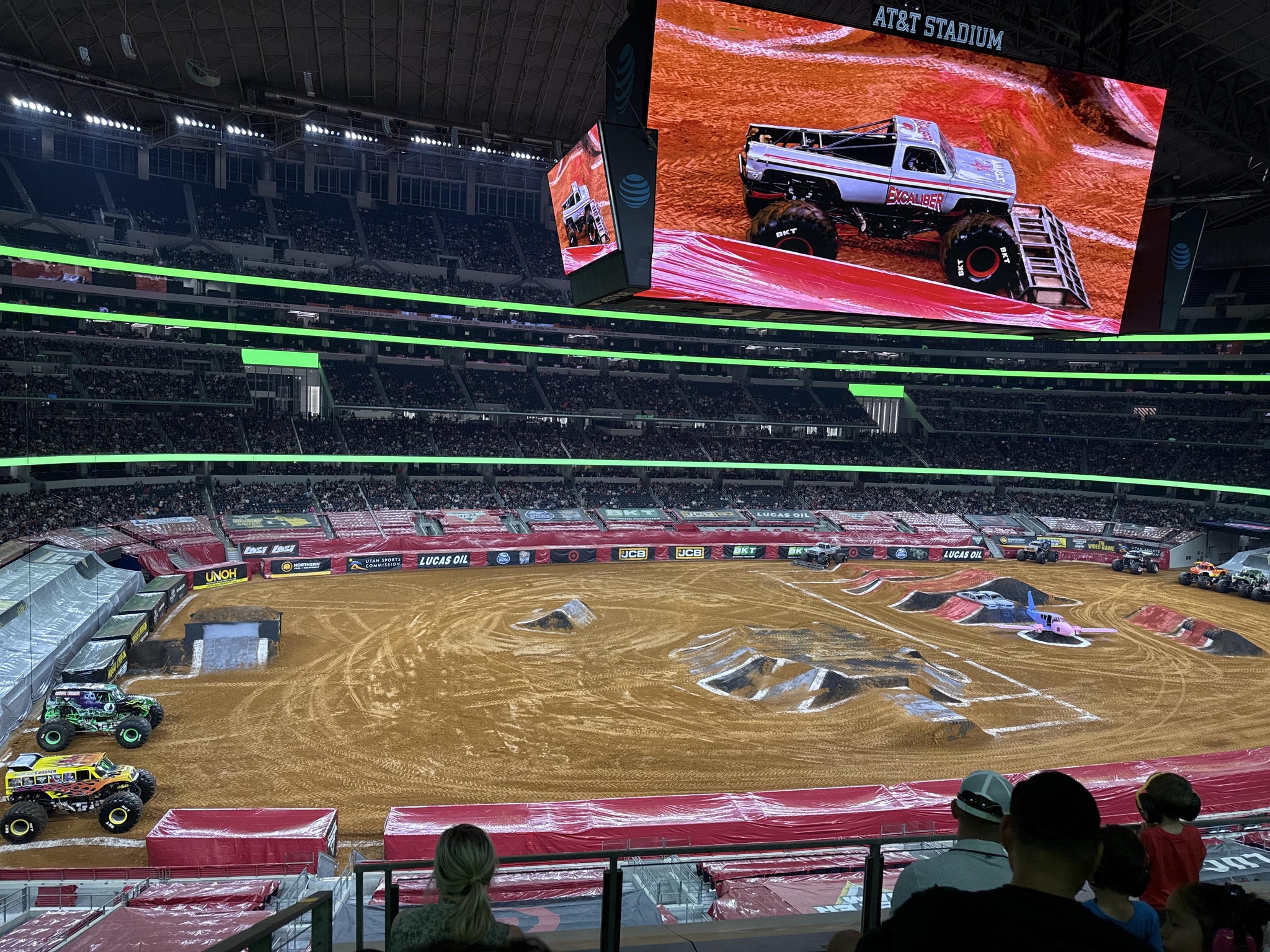 Real Fan View taken from Section C 314 at AT&T Stadium by Mary G
