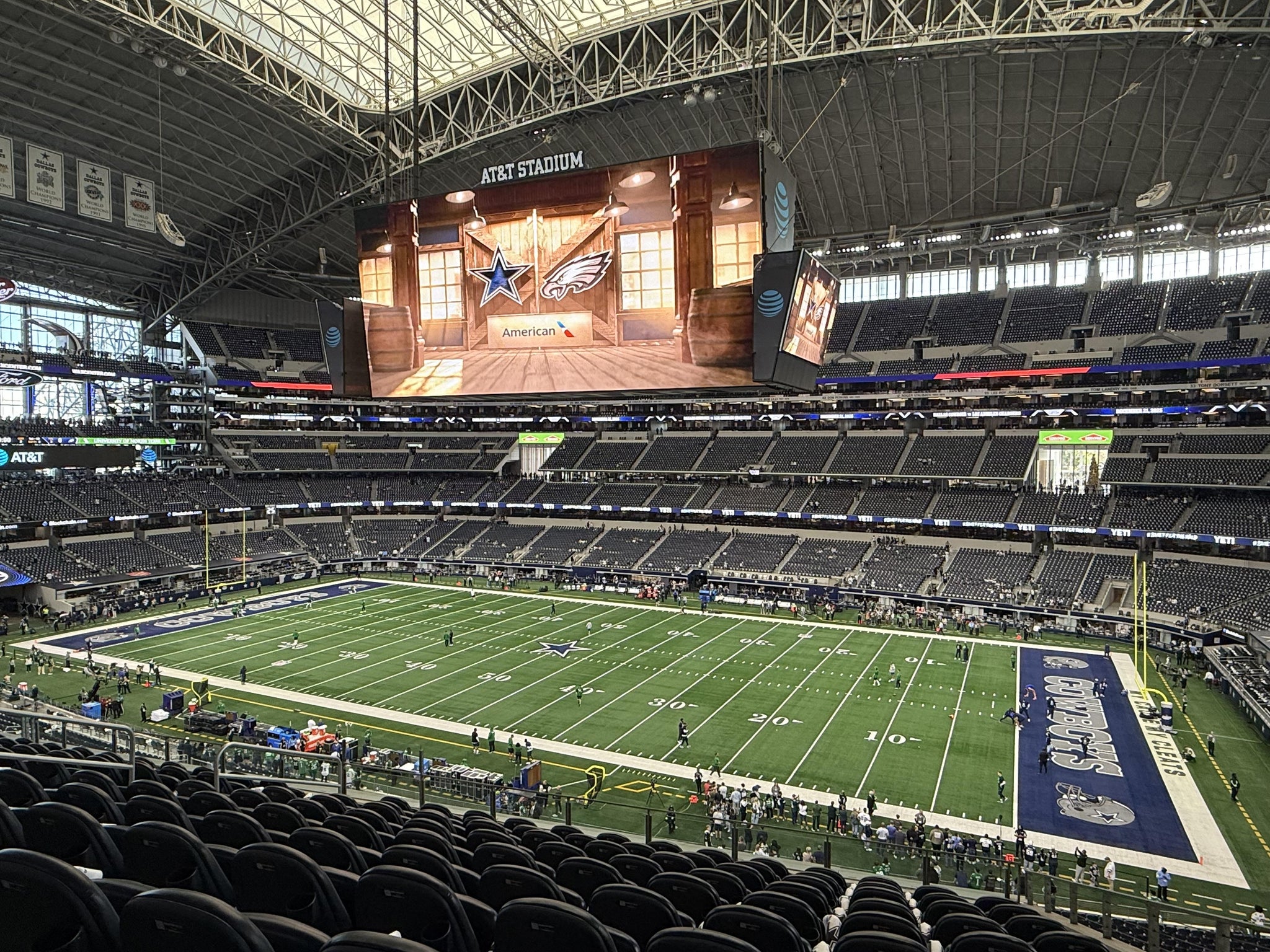 Real Fan View taken from Section C 332 at AT&T Stadium by Anonymous User