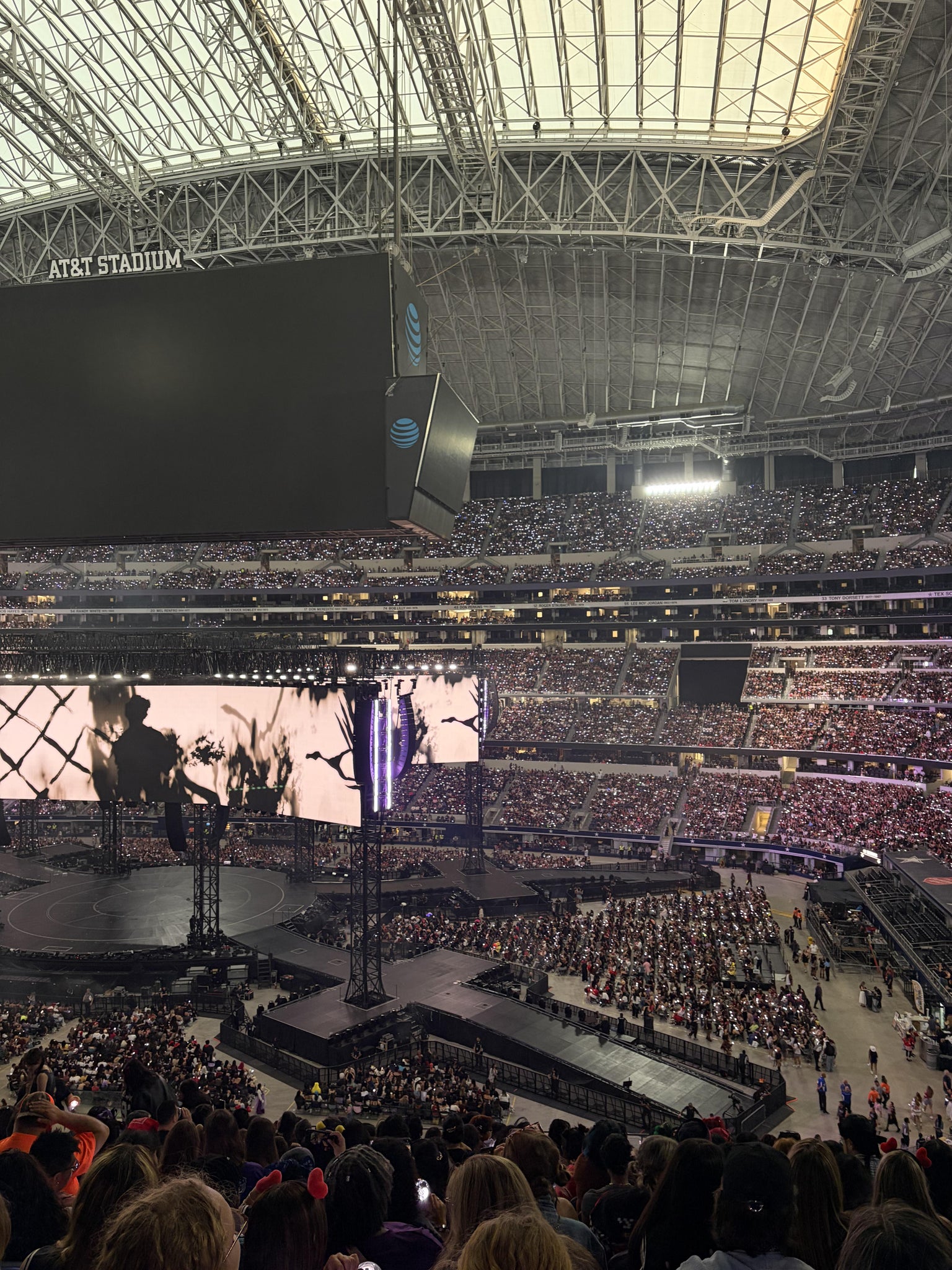 Real Fan View taken from Section C 332 at AT&T Stadium by Erin M