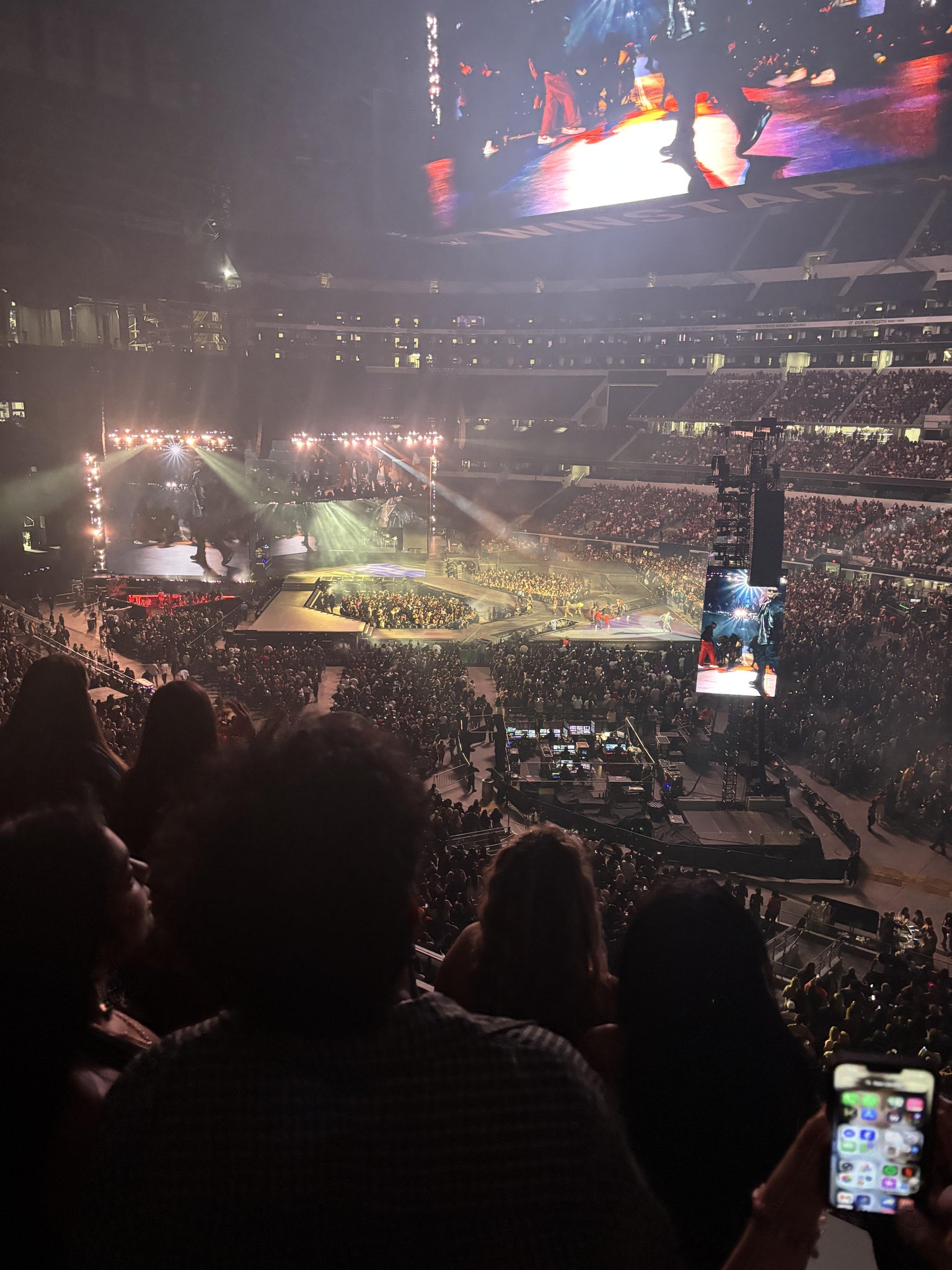 Real Fan View taken from Section C 332 at AT&T Stadium by Anonymous User