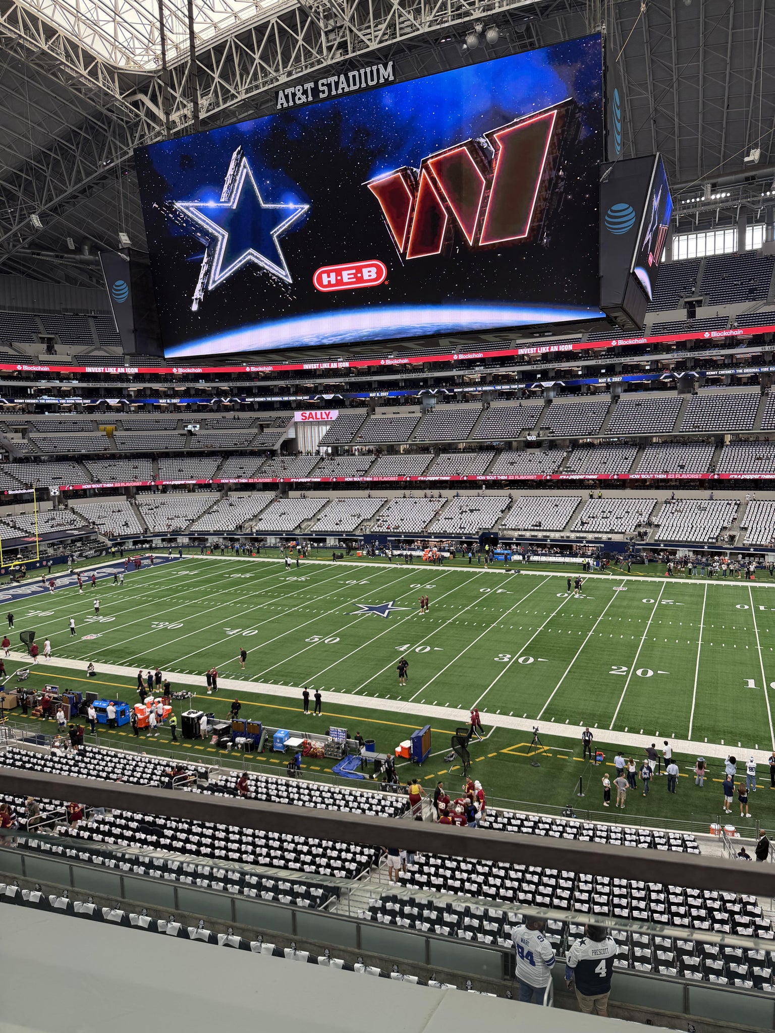 Real Fan View taken from Section C 333 at AT&T Stadium by Sebastian M