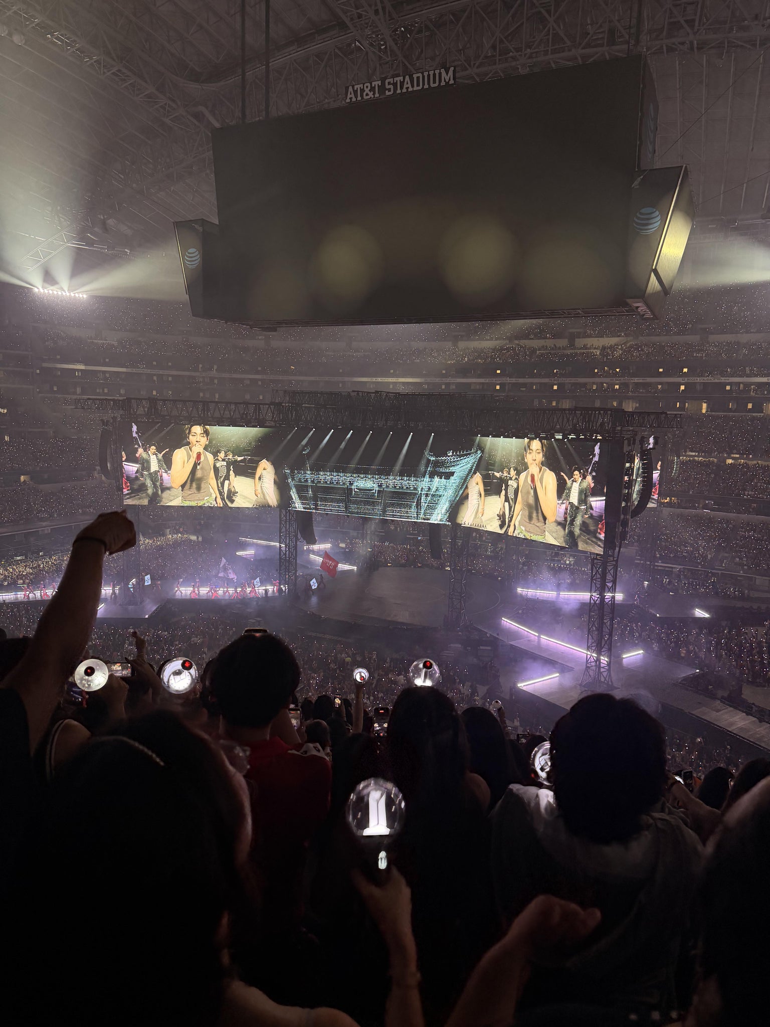 Real Fan View taken from Section C 333 at AT&T Stadium by Leticia A