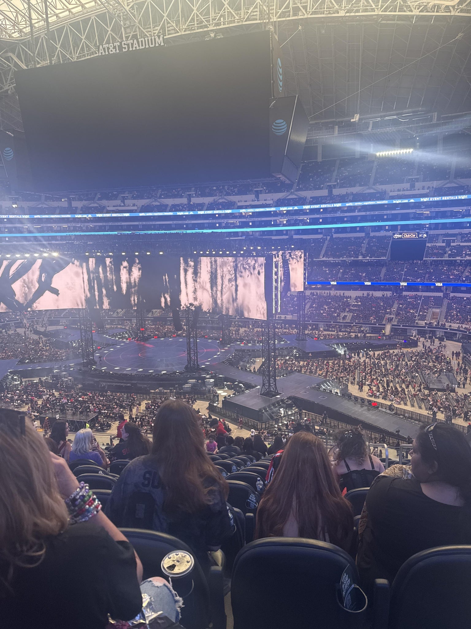 Real Fan View taken from Section C 333 at AT&T Stadium by Maria B