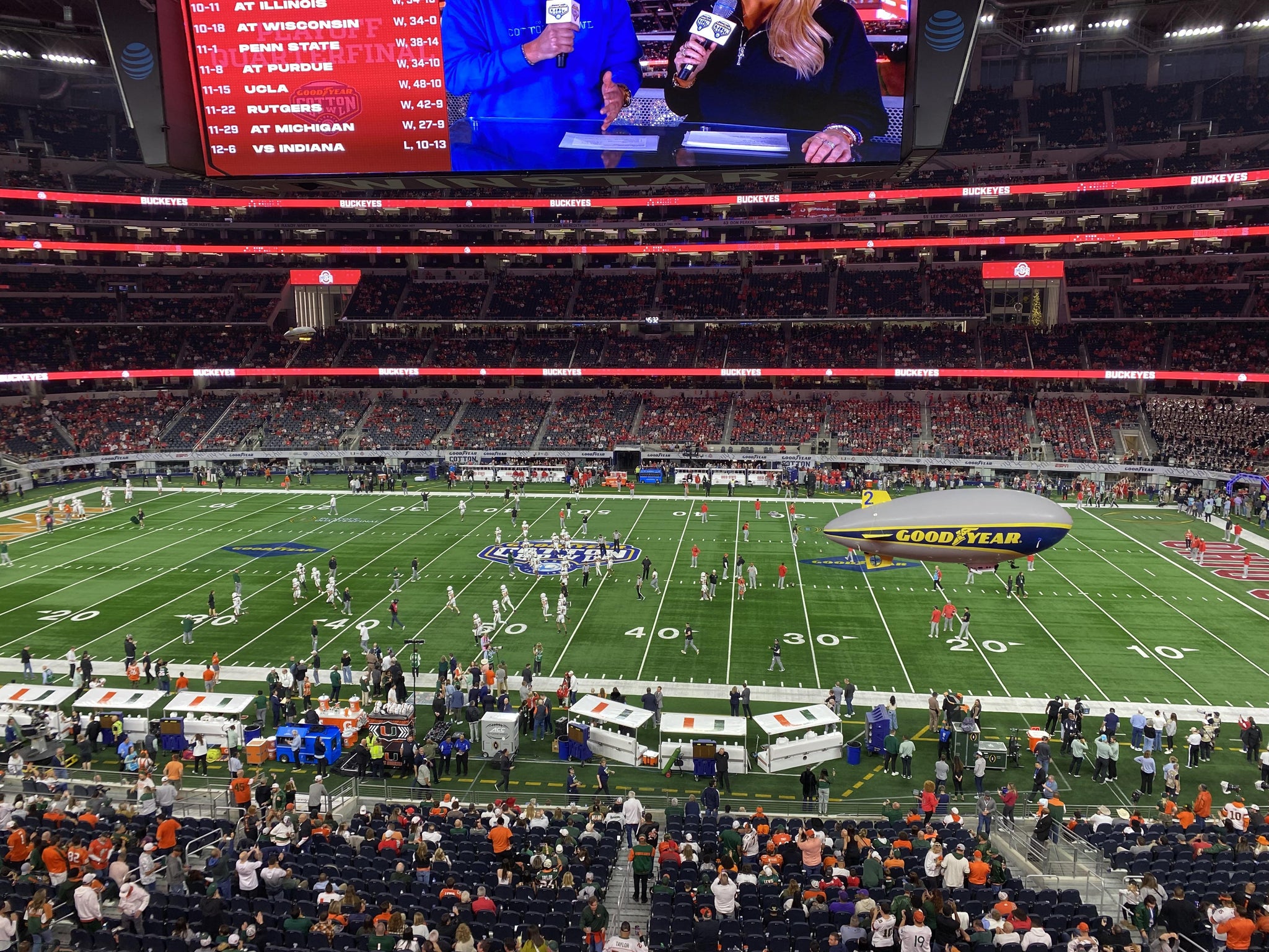 Real Fan View taken from Section C 334 at AT&T Stadium by Dennis W