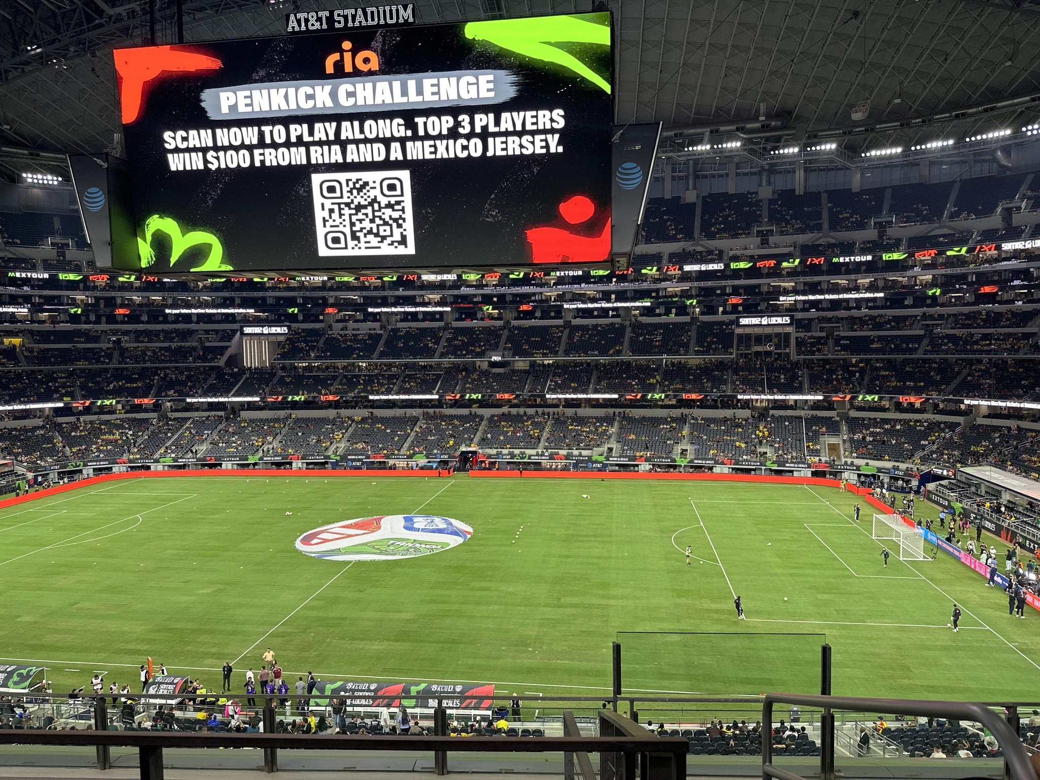 Real Fan View taken from Section C 334 at AT&T Stadium by Eduardo S