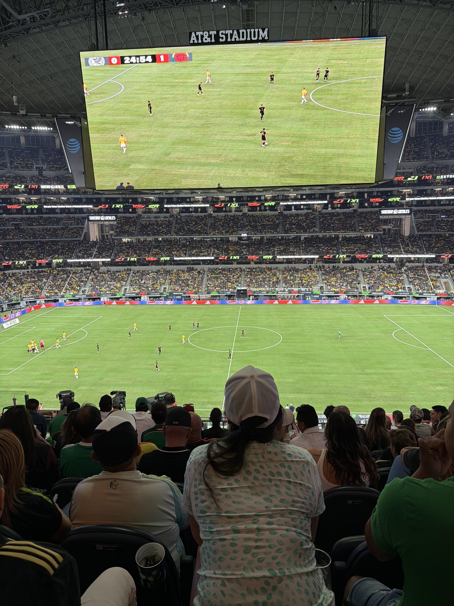Real Fan View taken from Section C 335 at AT&T Stadium by Jesus E