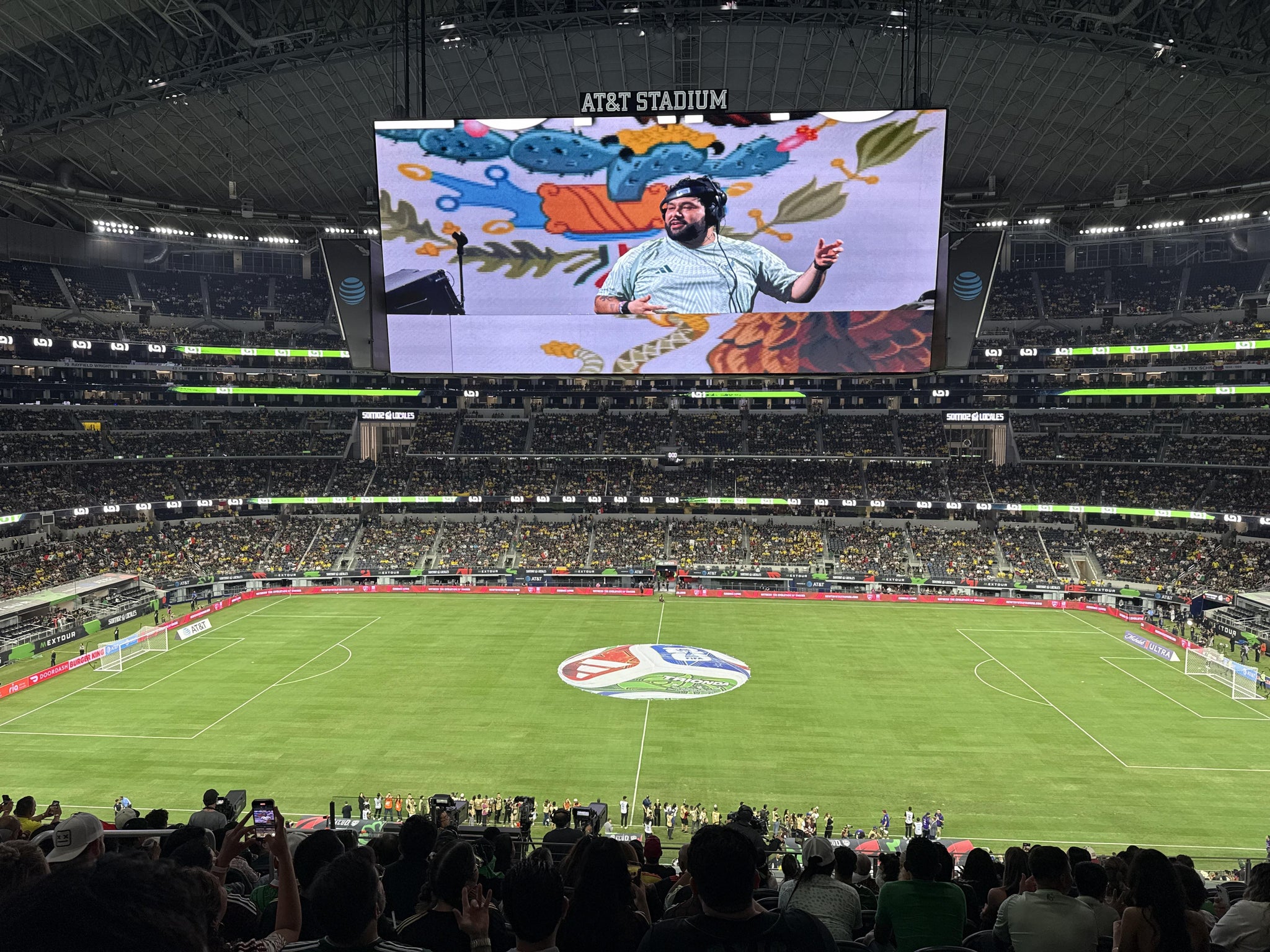 Real Fan View taken from Section C 335 at AT&T Stadium by Pedro B