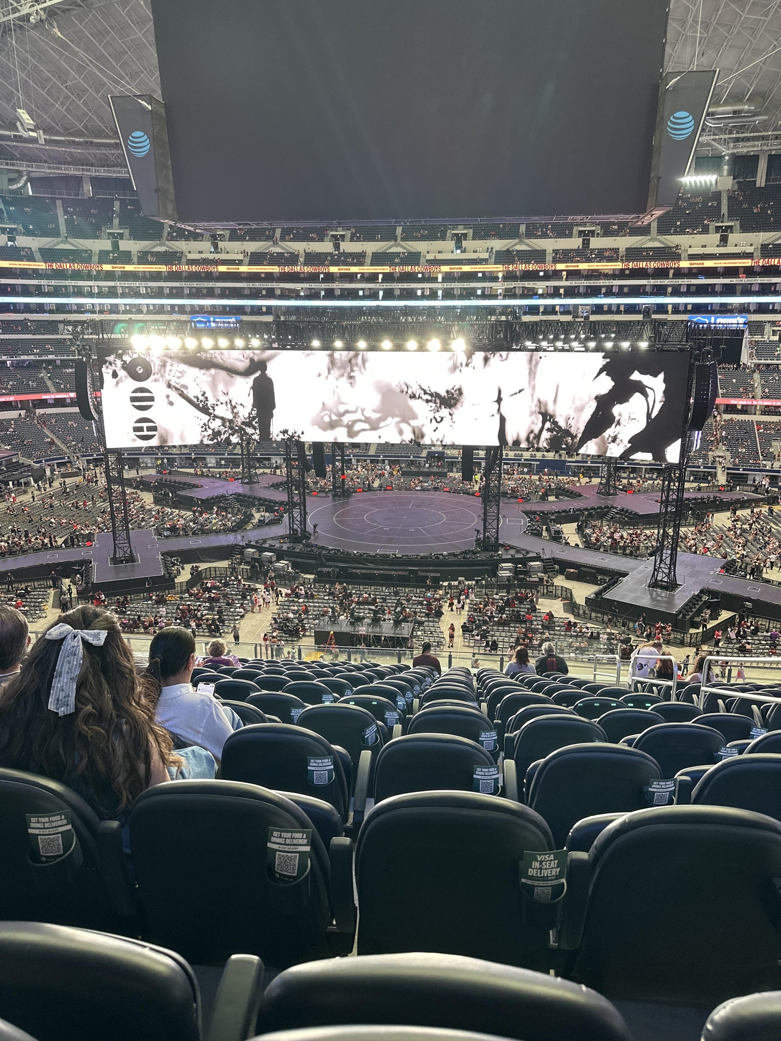 Real Fan View taken from Section C 335 at AT&T Stadium by Courtney D