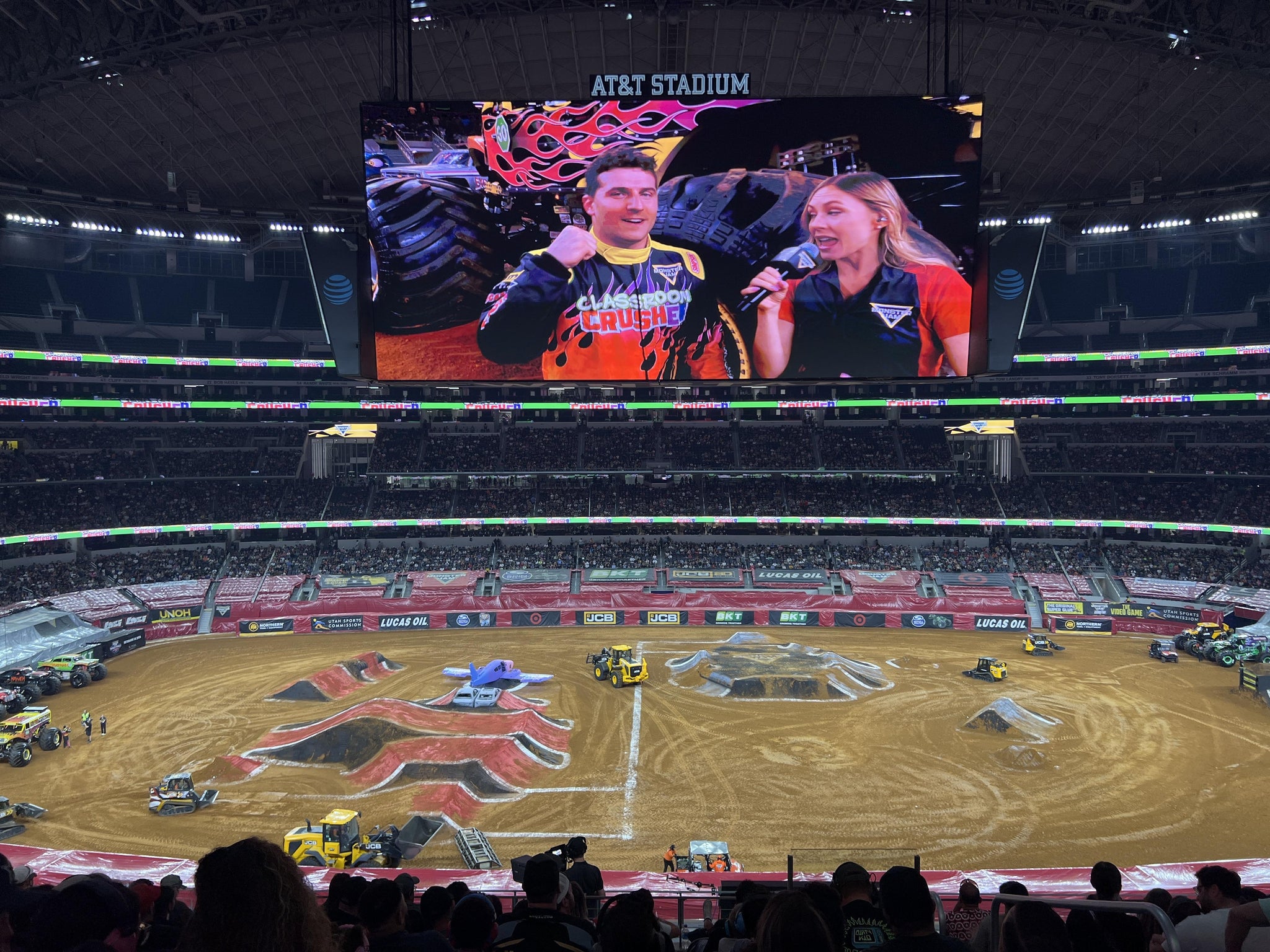 Real Fan View taken from Section C 336 at AT&T Stadium by Brittany J