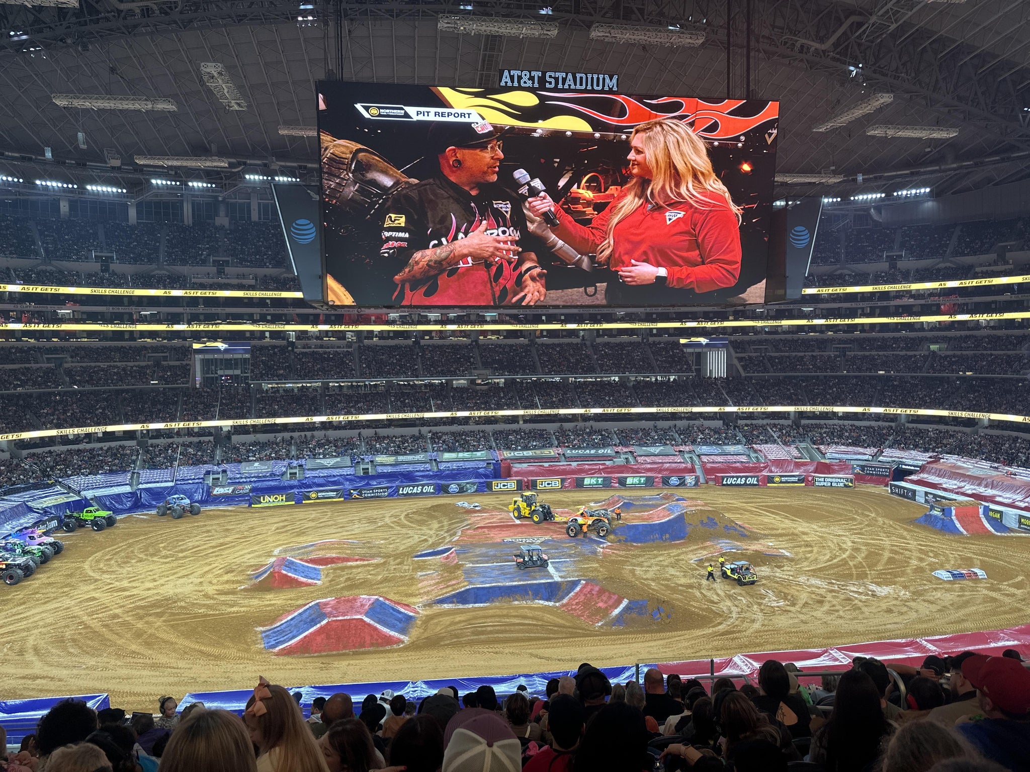 Real Fan View taken from Section C 337 at AT&T Stadium by Bryan C