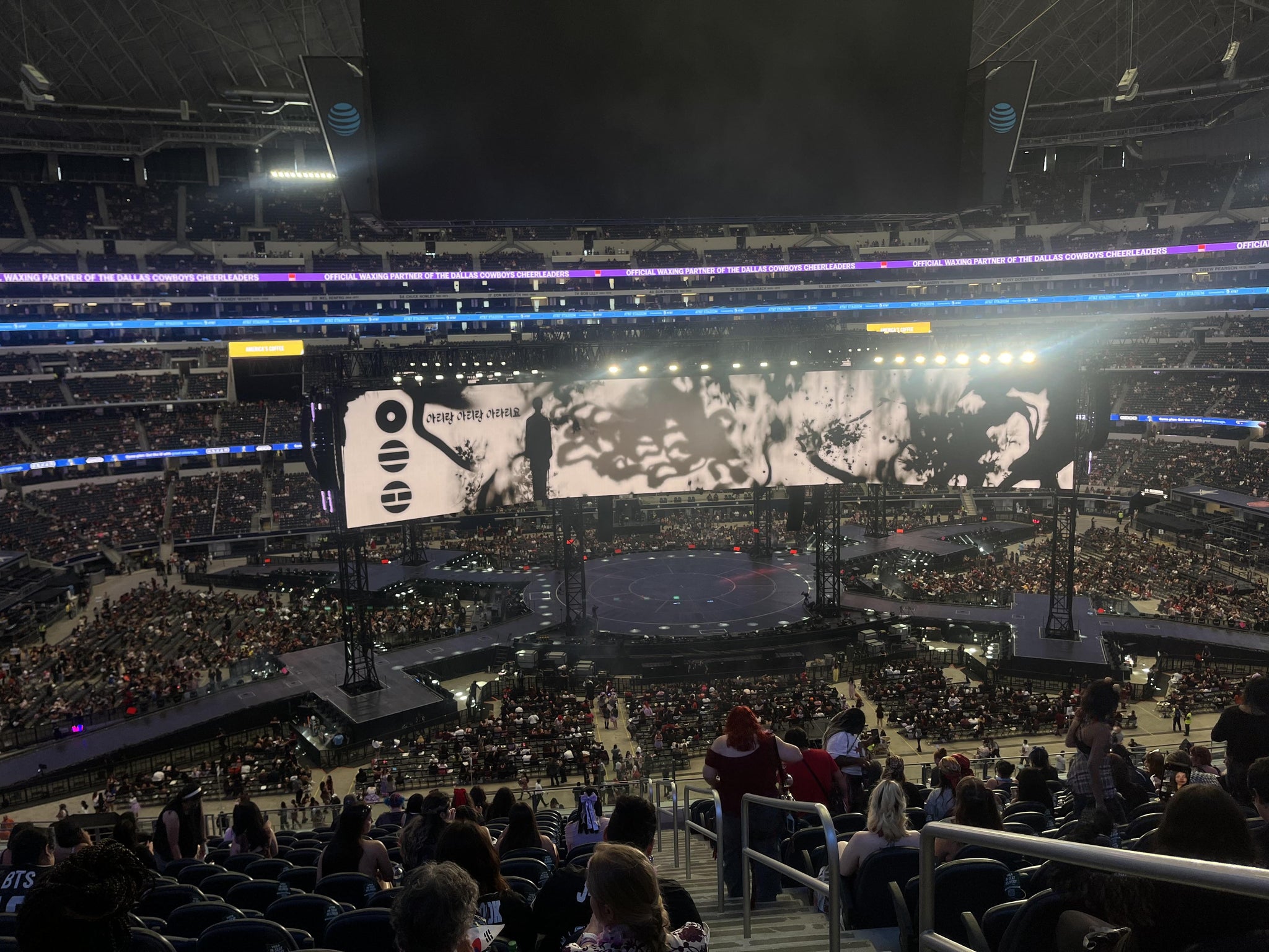Real Fan View taken from Section C 337 at AT&T Stadium by Janilee C