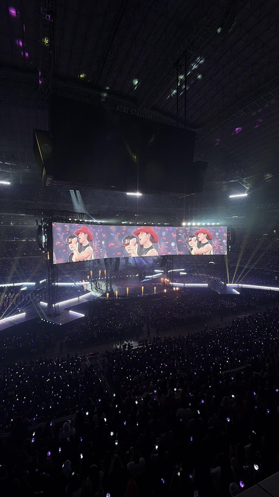 Real Fan View taken from Section C 338 at AT&T Stadium by Yulett R