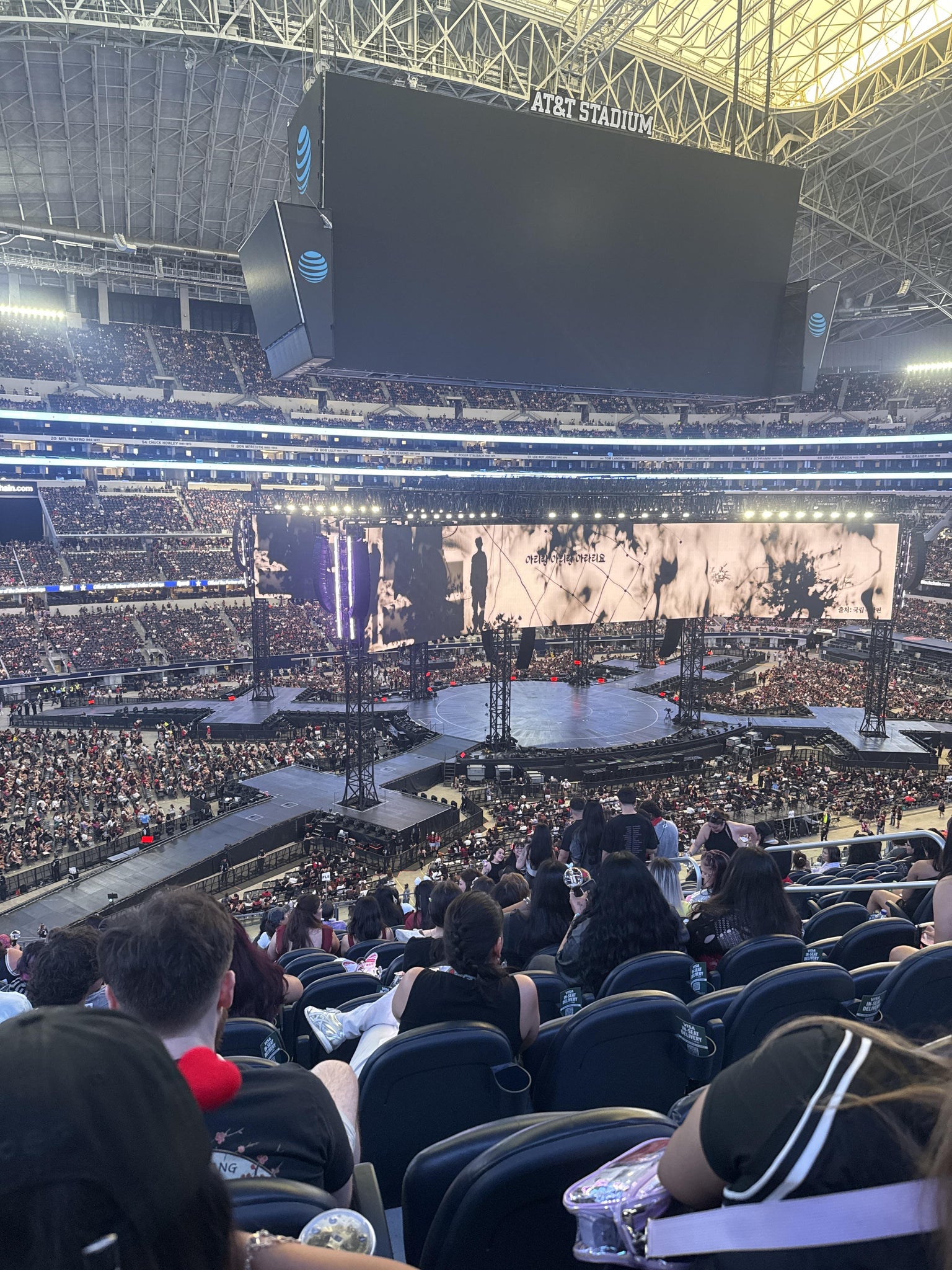 Real Fan View taken from Section C 339 at AT&T Stadium by Courtney E