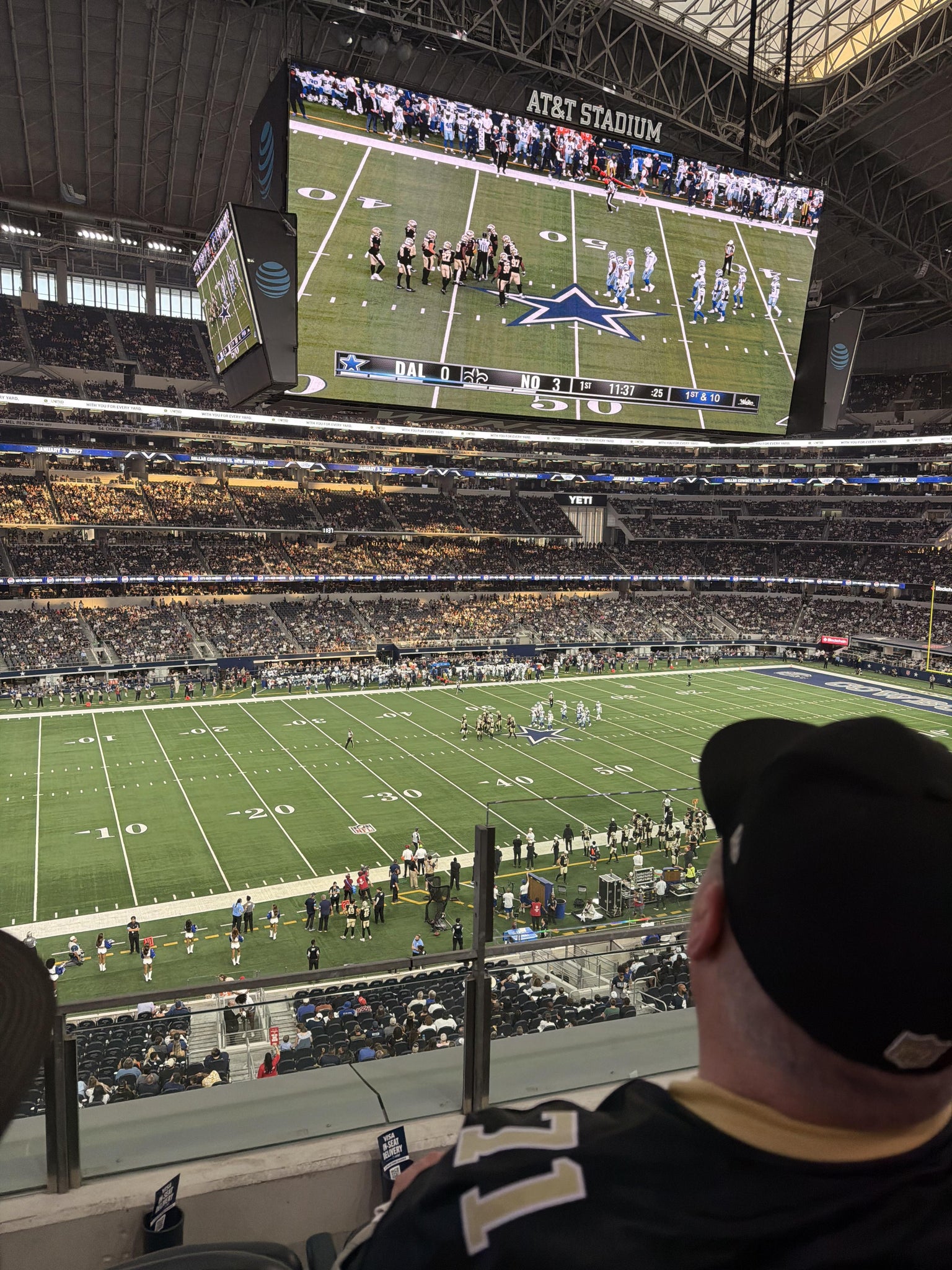 Real Fan View taken from Section C 339 at AT&T Stadium by John W