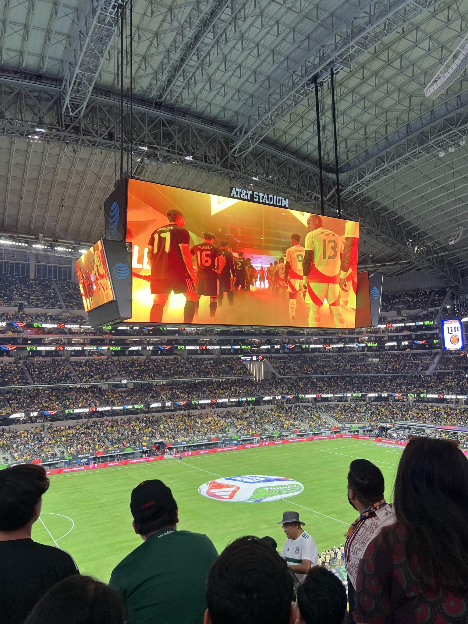 Real Fan View taken from Section C 339 at AT&T Stadium by Natalie R