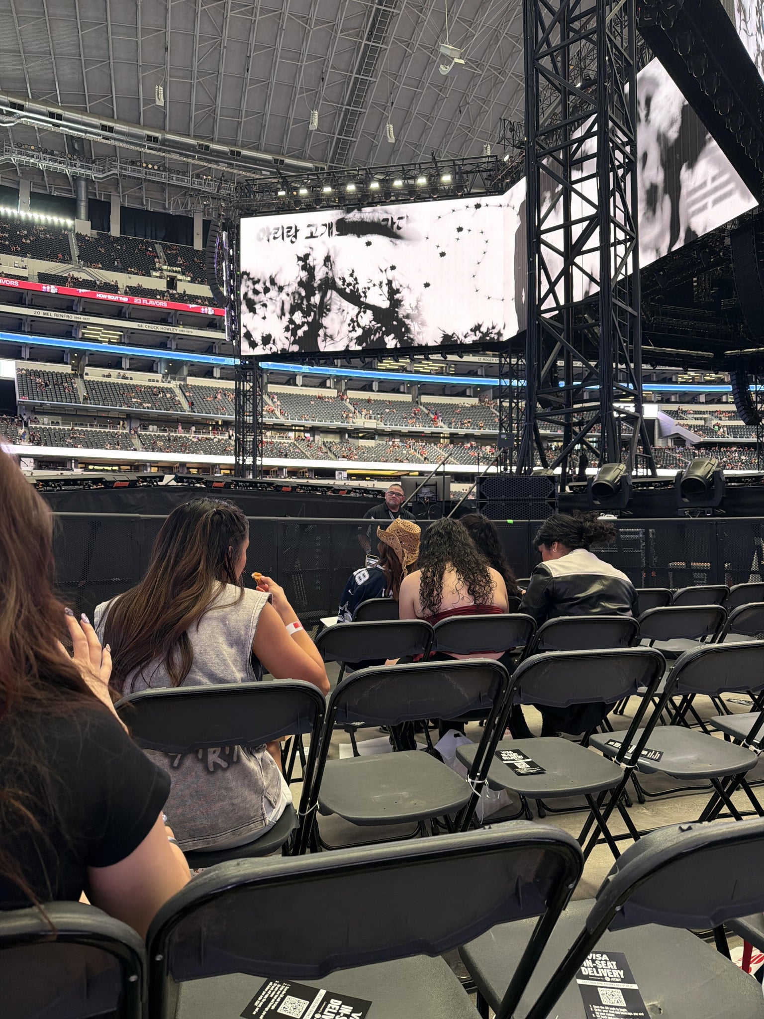 Real Fan View taken from Floor 5 at AT&T Stadium by Natali R