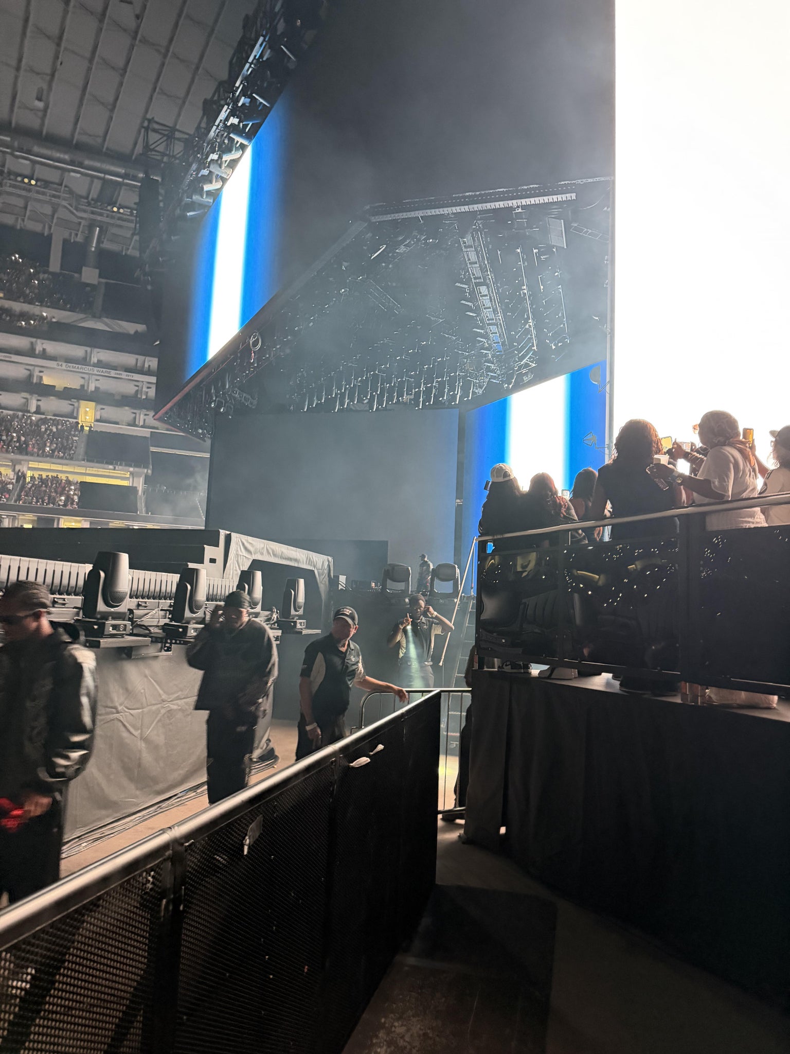 Real Fan View taken from Floor B at AT&T Stadium by Shannon W