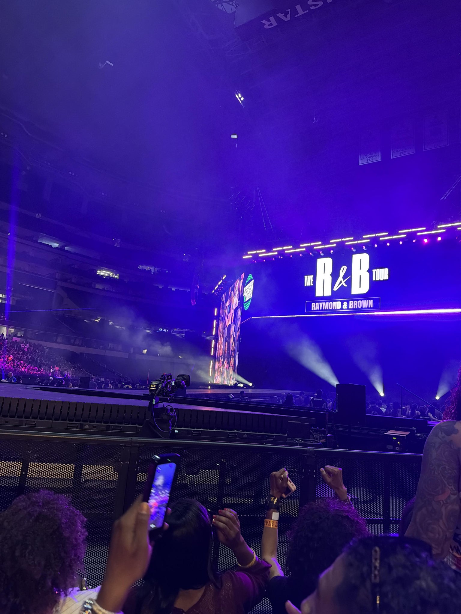 Real Fan View taken from Floor E at AT&T Stadium by Jamia D
