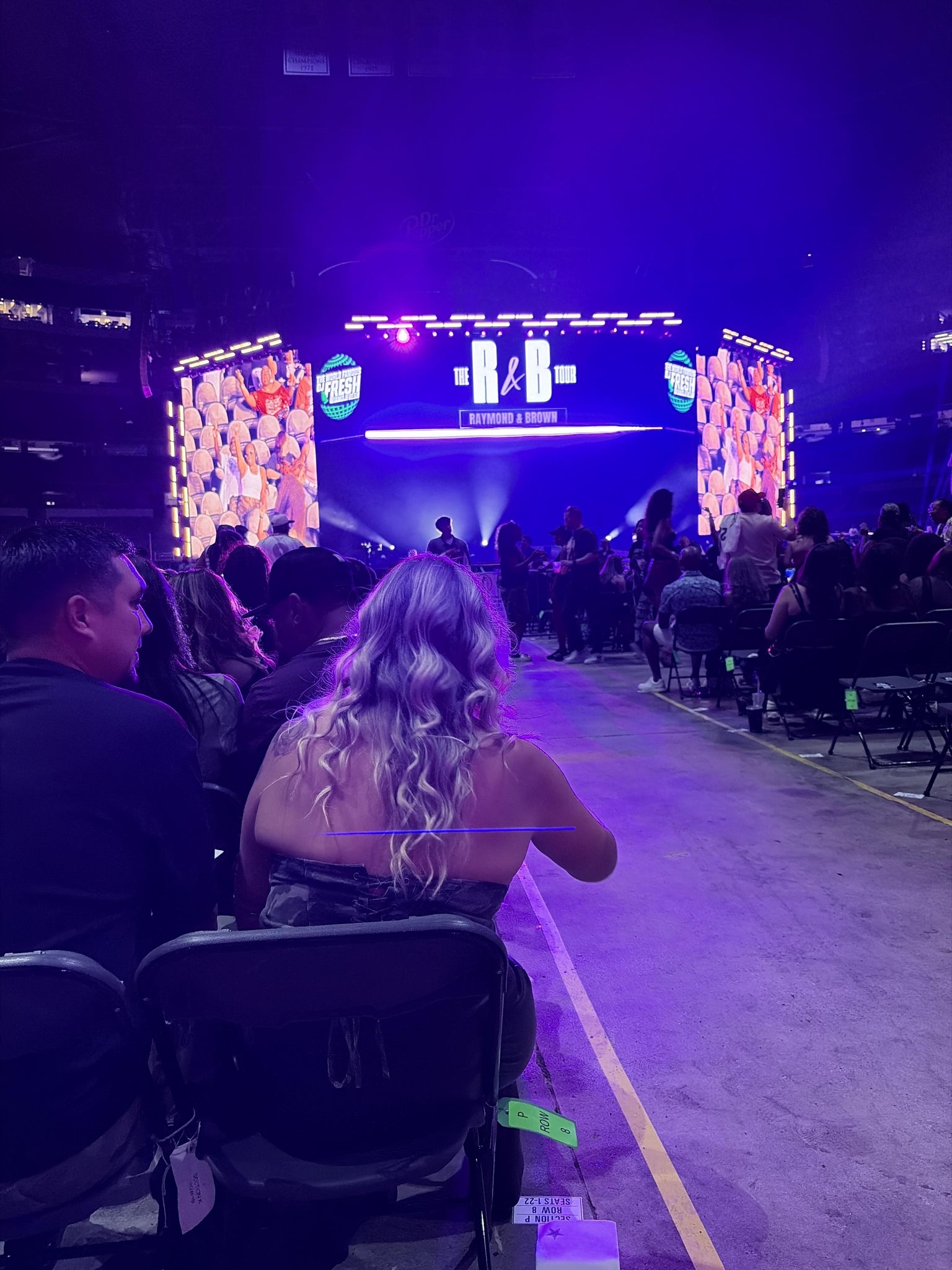 Real Fan View taken from Floor P at AT&T Stadium by Coronda B