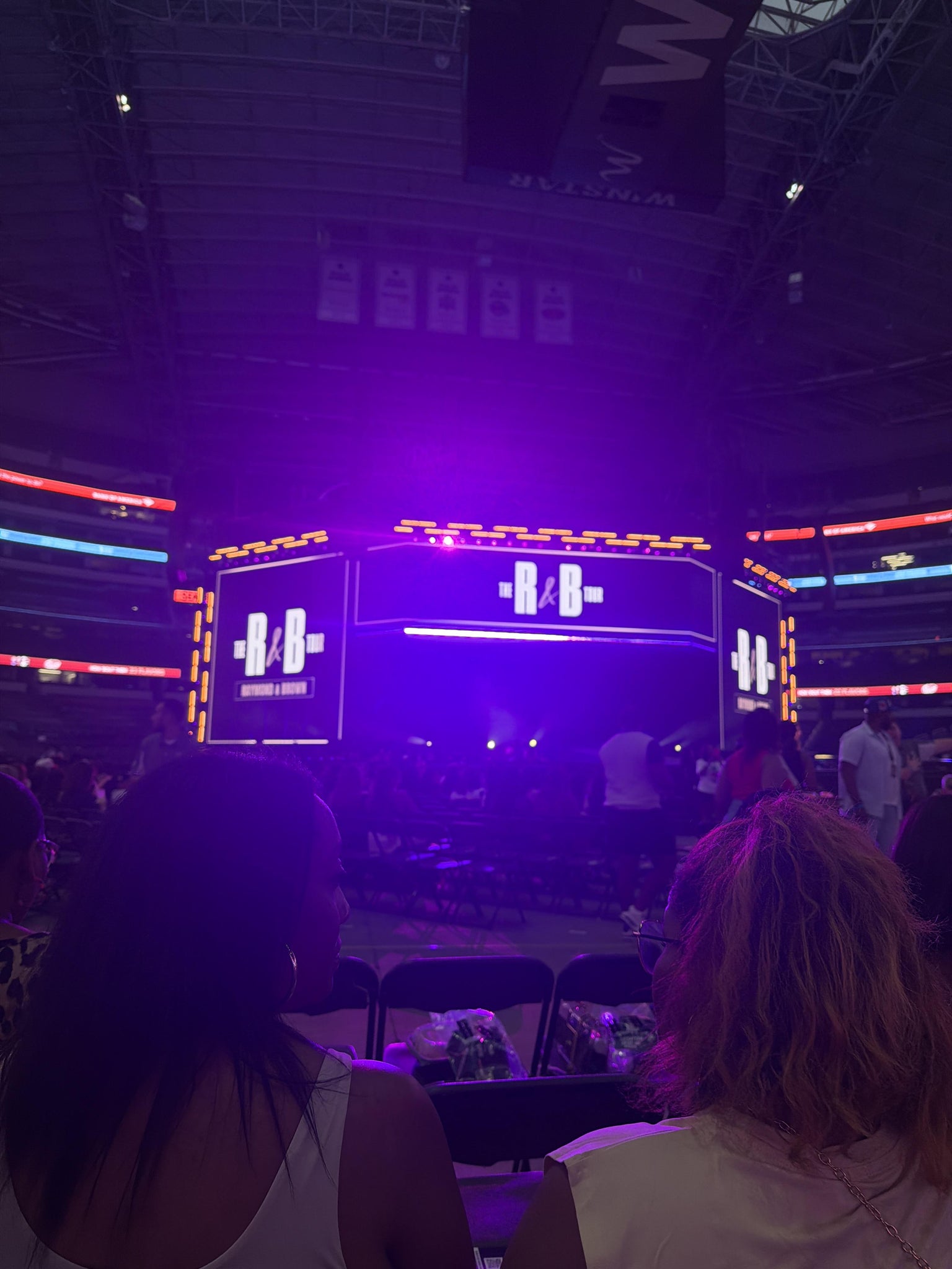 Real Fan View taken from Floor P at AT&T Stadium by Imani V