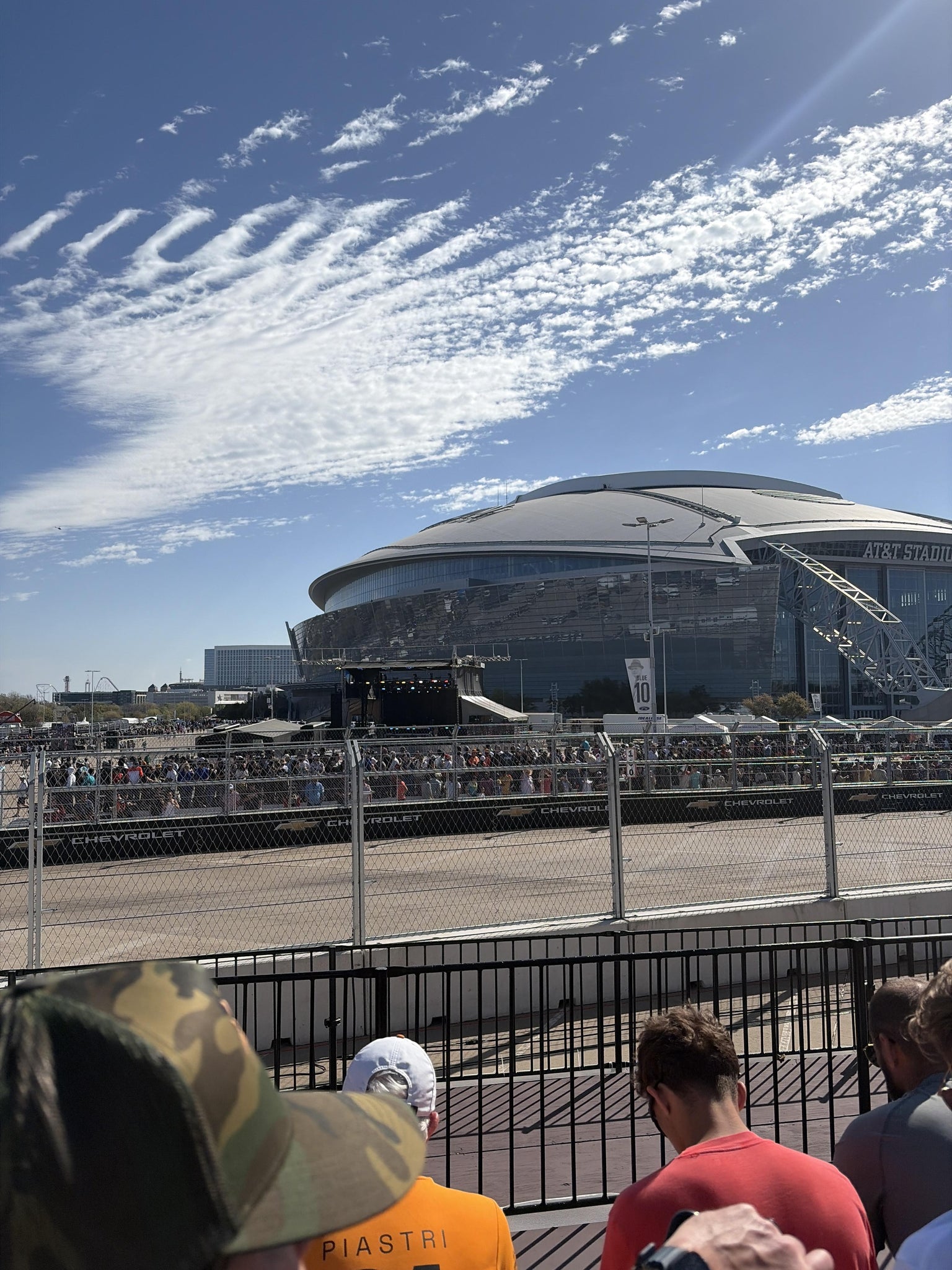 Real Fan View taken from Horseshoe Grandstand 6 Section C at AT&T Stadium by Brianna D