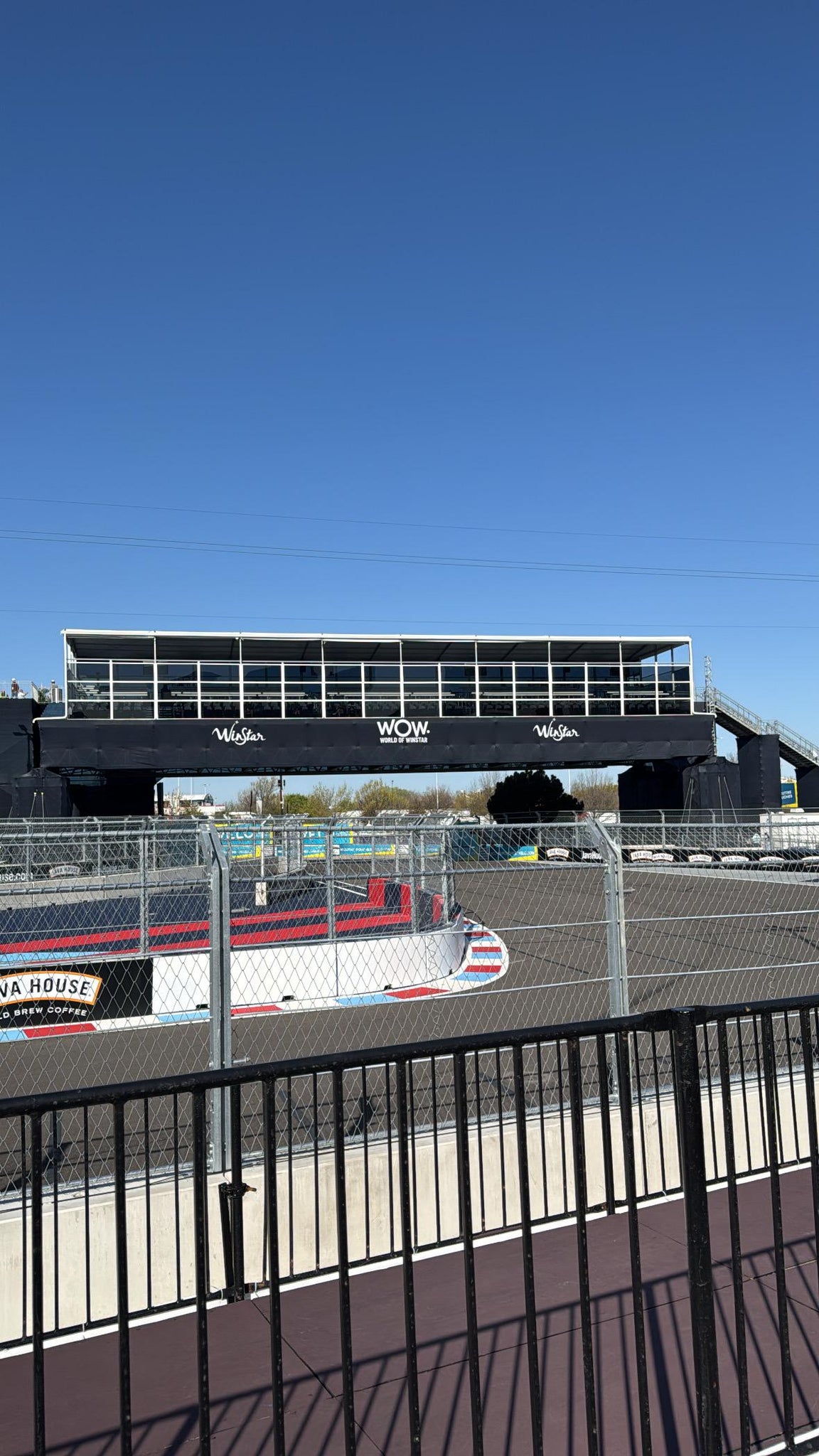 Real Fan View taken from PIT Lane Grandstand 1 Section ADA at AT&T Stadium by Chris G