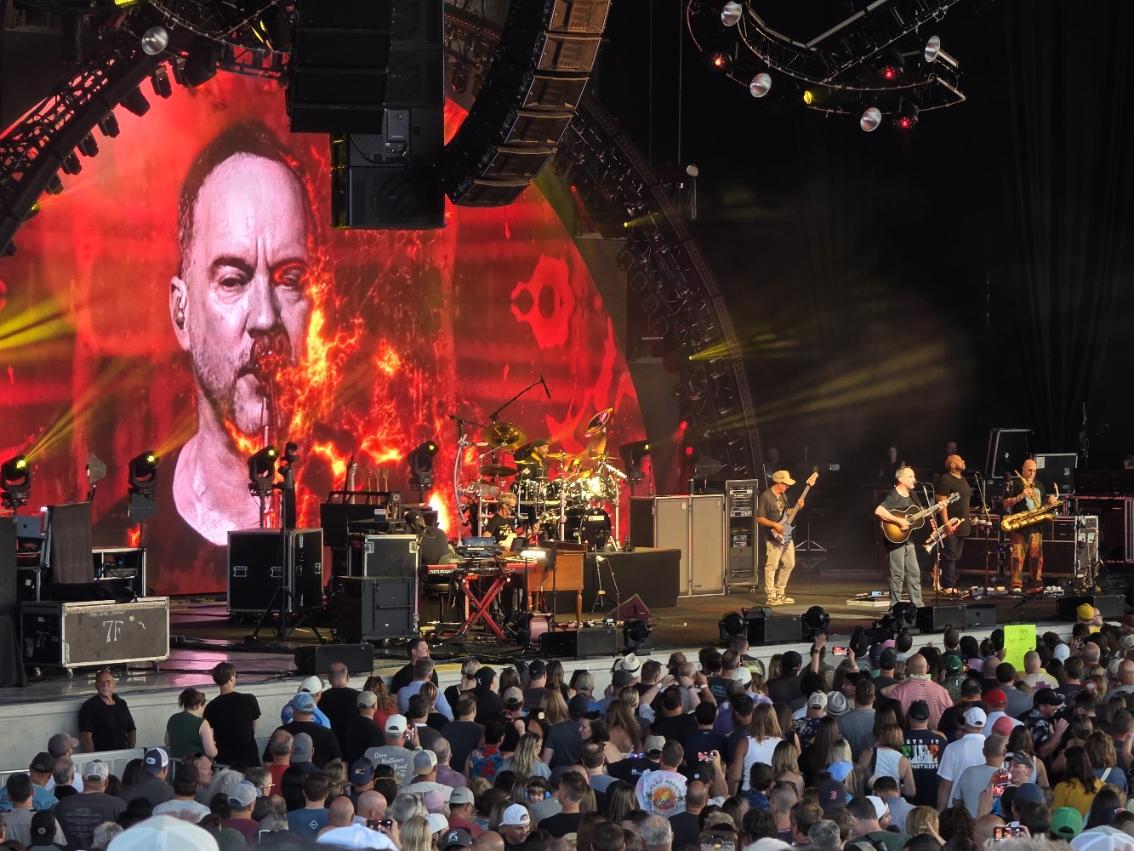 Real Fan View taken from Section 308 at Acrisure Amphitheater by Ross M