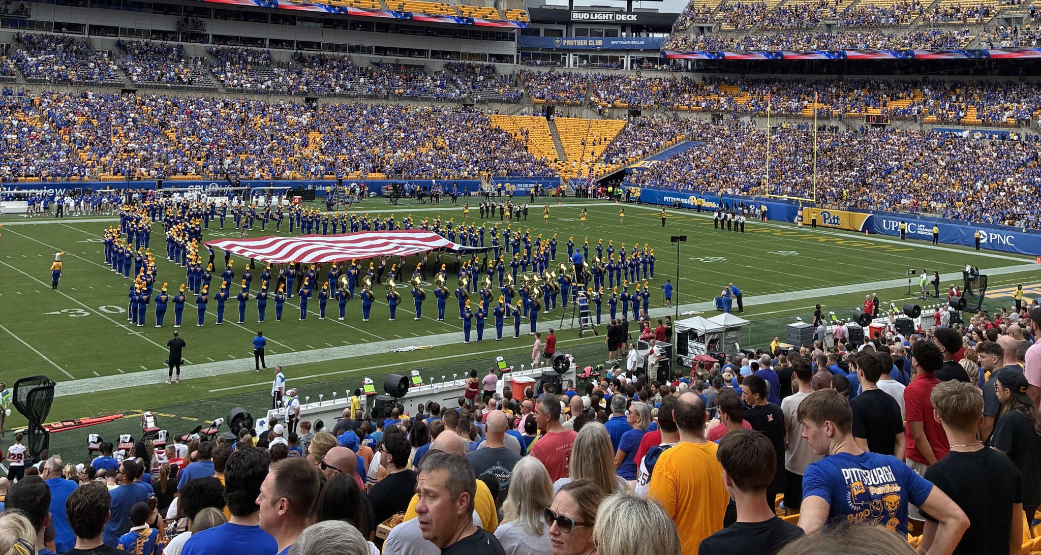 Real Fan View taken from Section 108 at Acrisure Stadium by Tony L