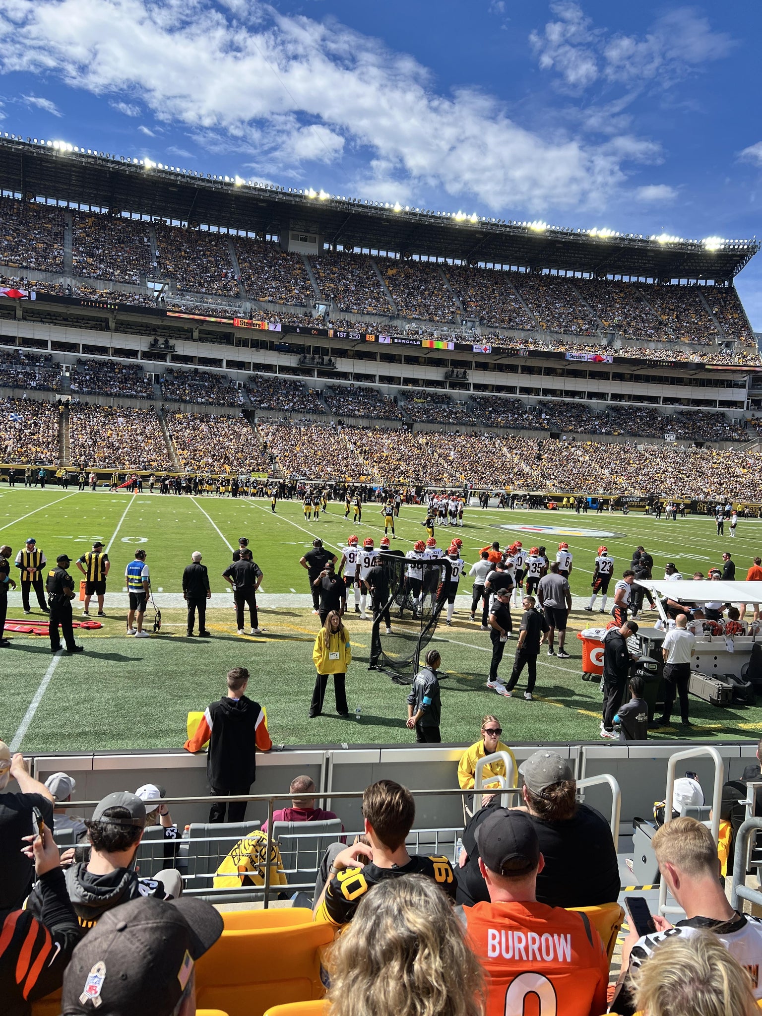 Real Fan View taken from Section 108 at Acrisure Stadium by Anonymous User
