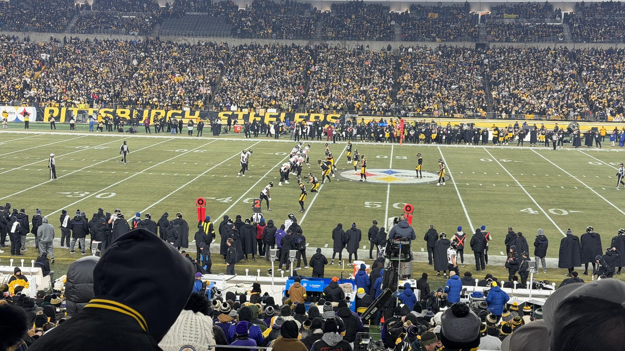 Real Fan View taken from Section 111 at Acrisure Stadium by Reed M