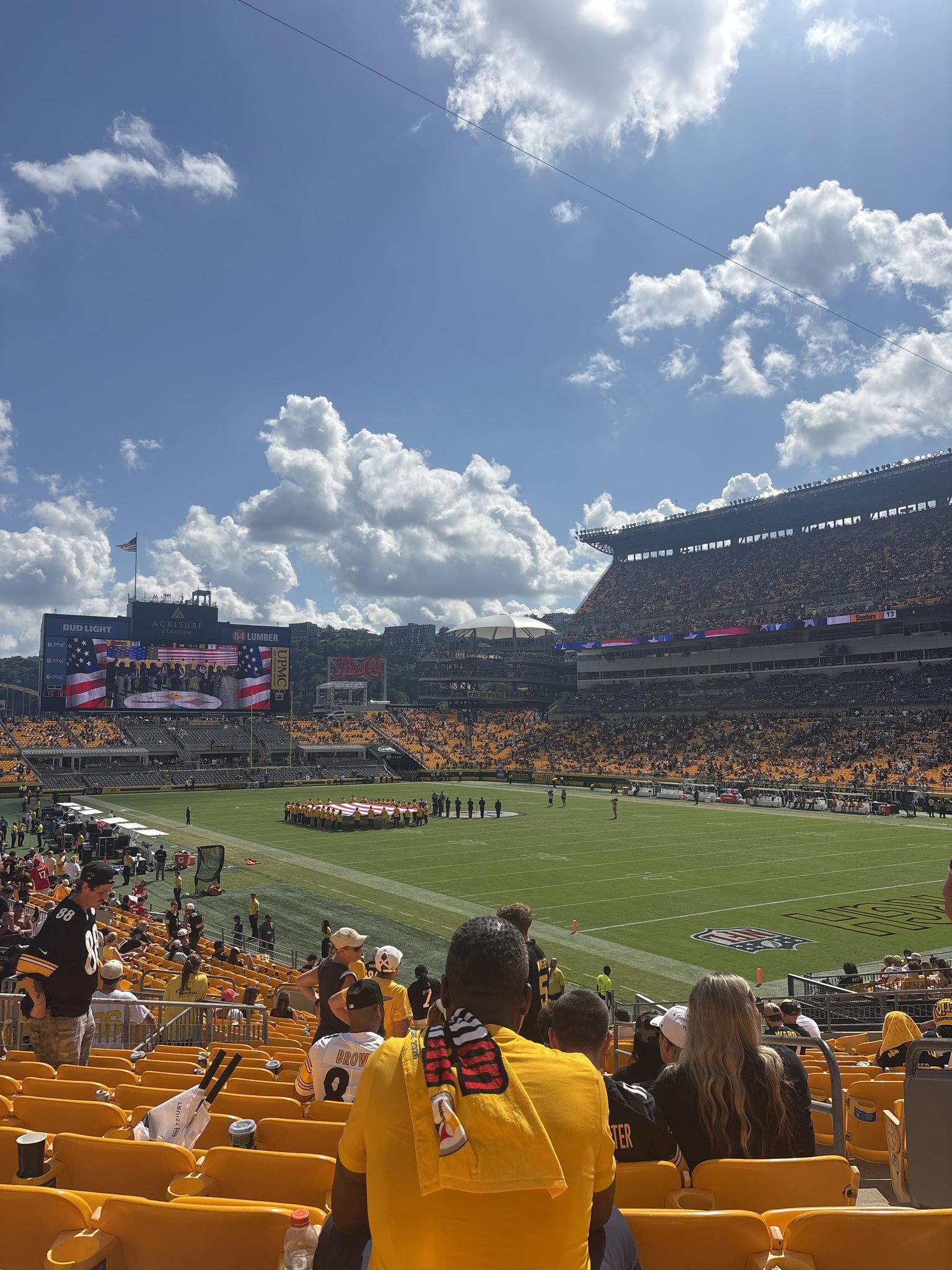 Real Fan View taken from Section 118 at Acrisure Stadium by Najilah C