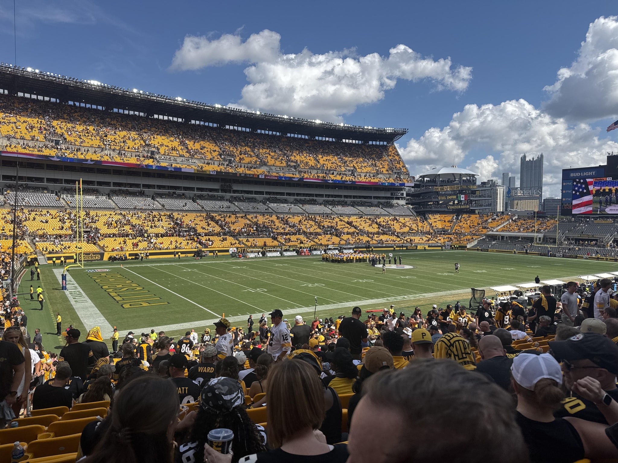Real Fan View taken from Section 130 at Acrisure Stadium by Tyler K