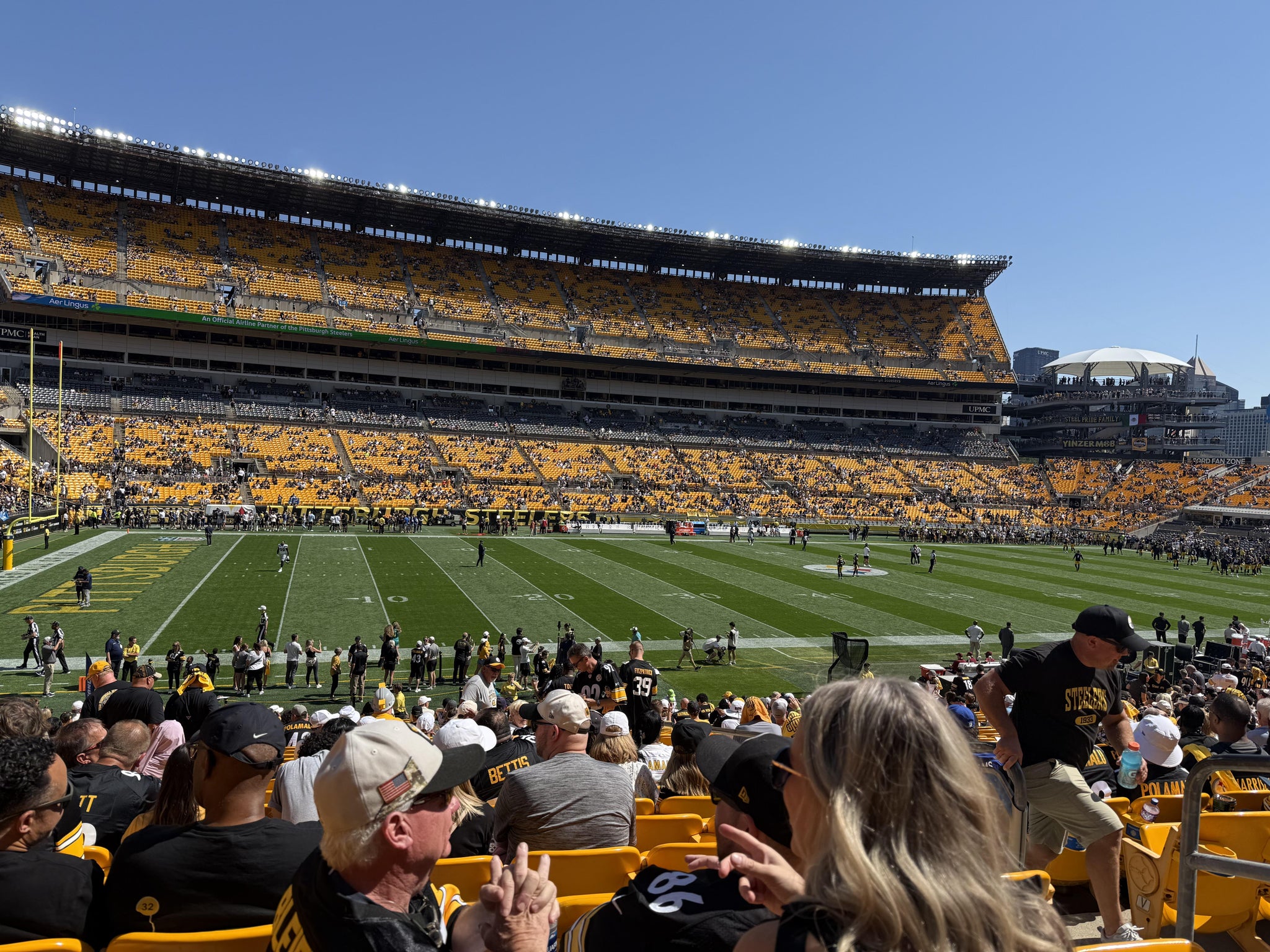 Real Fan View taken from Section 131 at Acrisure Stadium by Mike F