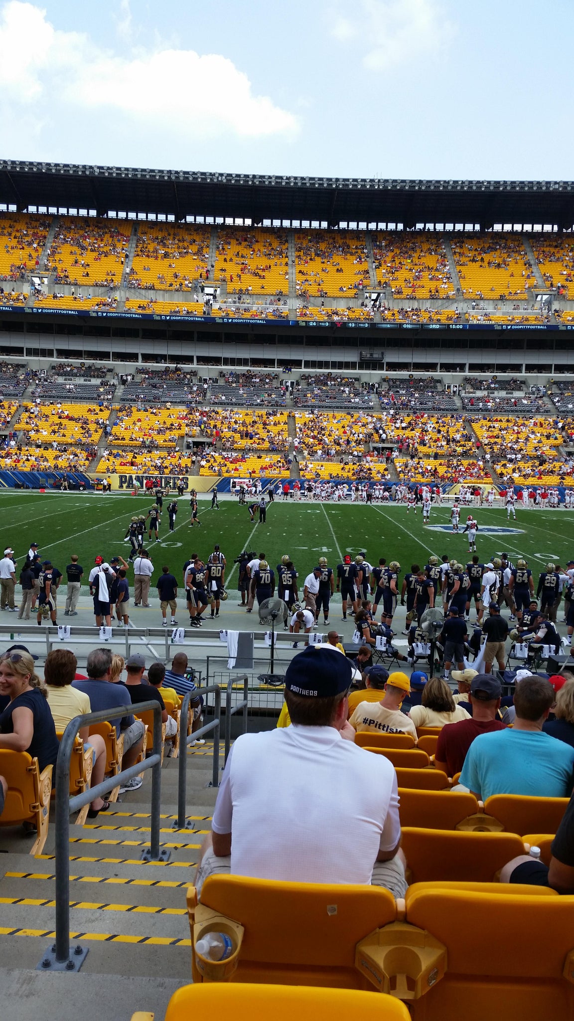 Real Fan View taken from Section 134 at Acrisure Stadium by John G