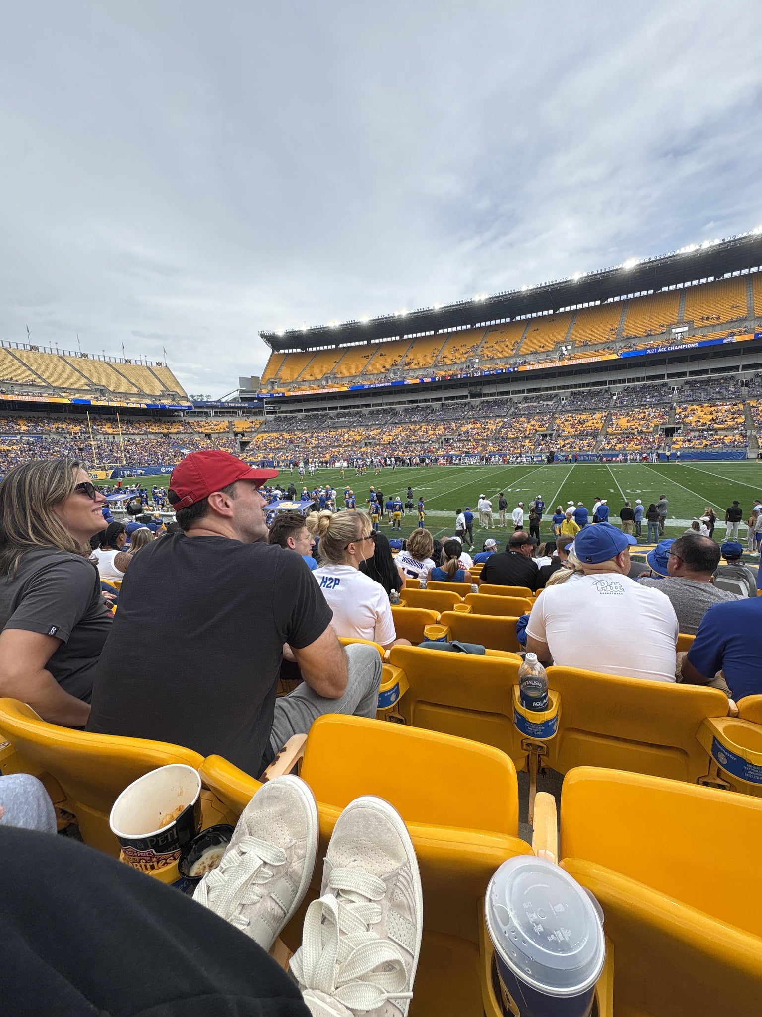 Real Fan View taken from Section 137 at Acrisure Stadium by Melody Z