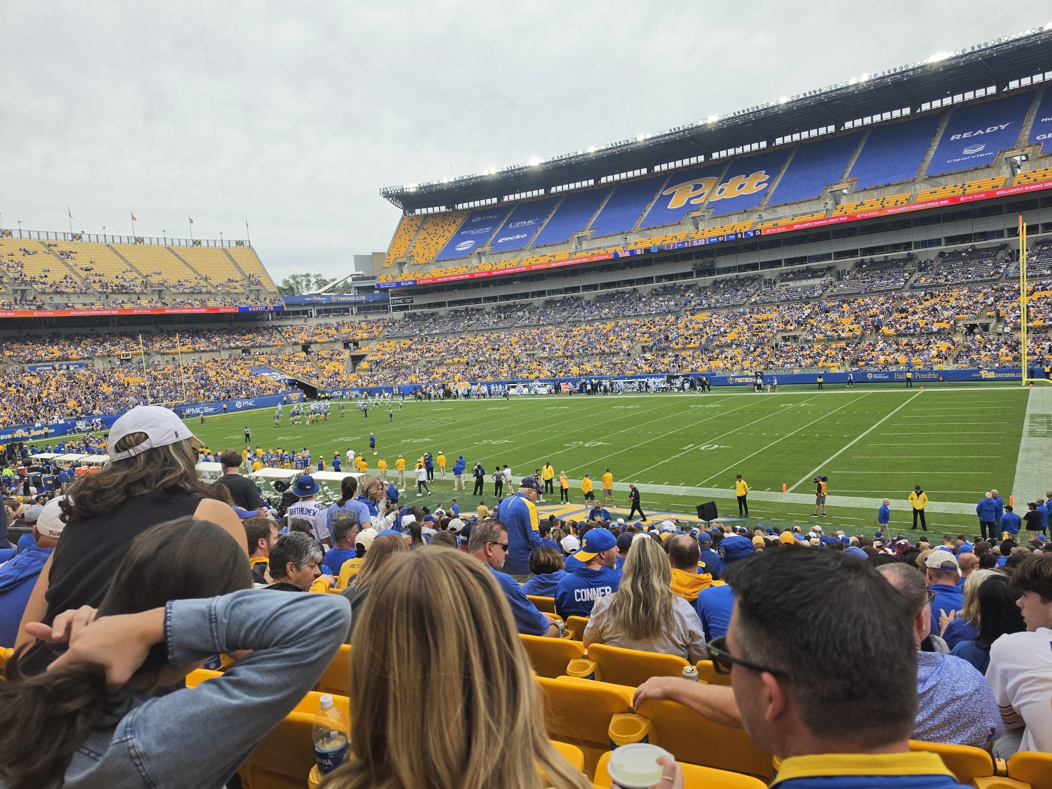 Real Fan View taken from Section 139 at Acrisure Stadium by Bill P