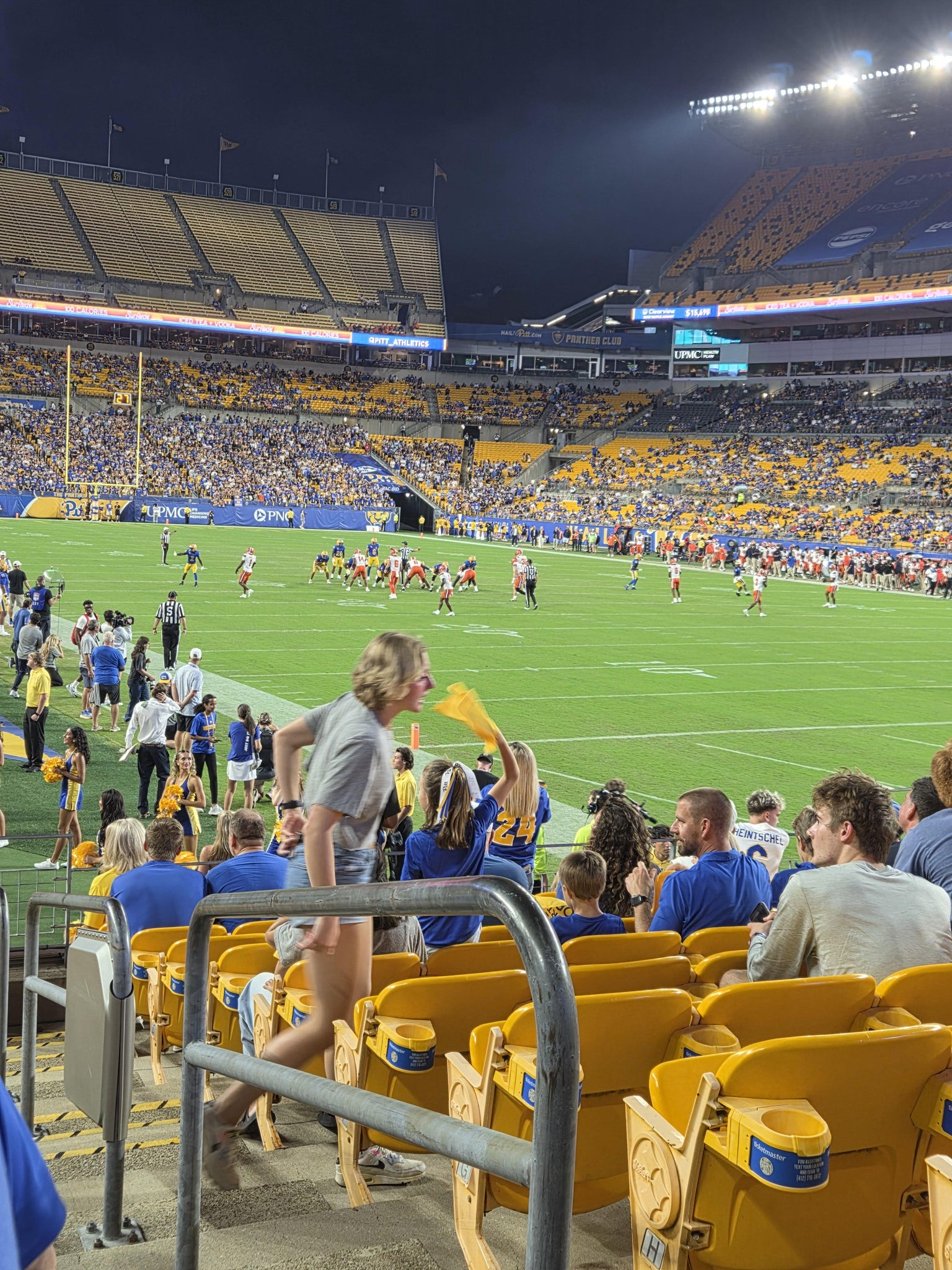 Real Fan View taken from Section 143 at Acrisure Stadium by Laura C