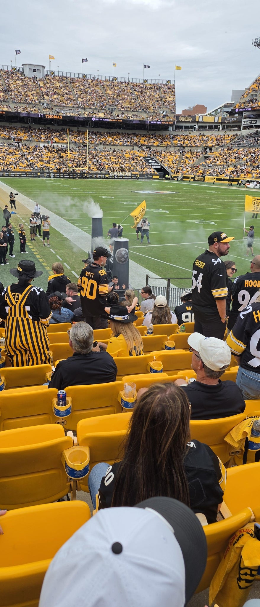 Real Fan View taken from Section 144 at Acrisure Stadium by Jerry S