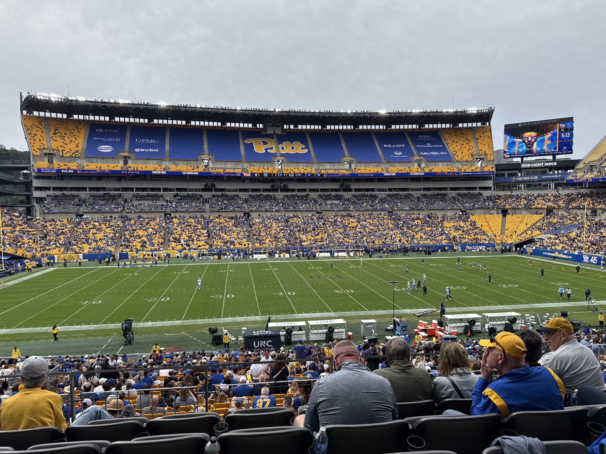 Real Fan View taken from Section 209 at Acrisure Stadium by Michelle T