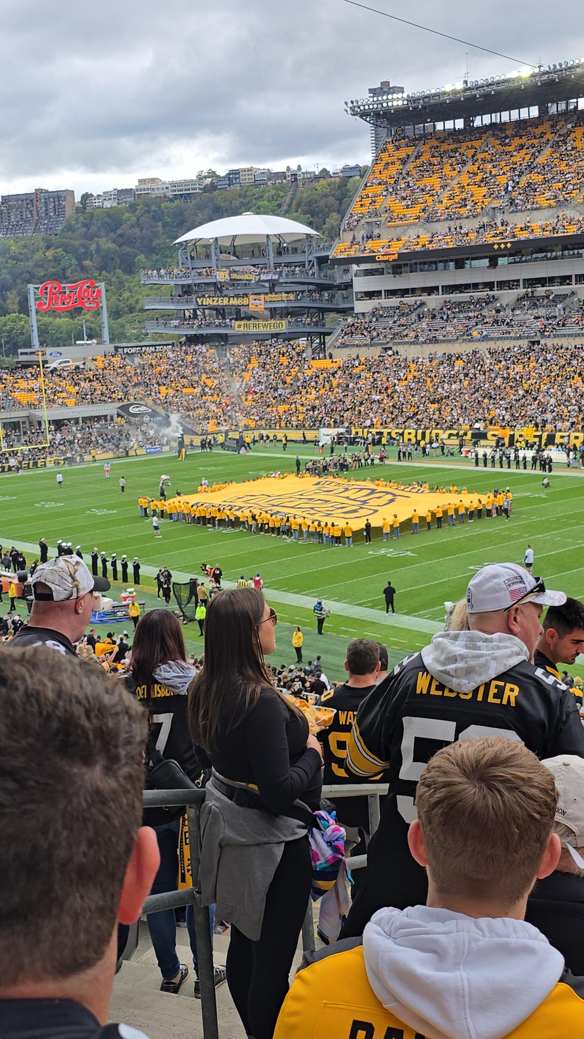Real Fan View taken from Section 217 at Acrisure Stadium by Kristy A