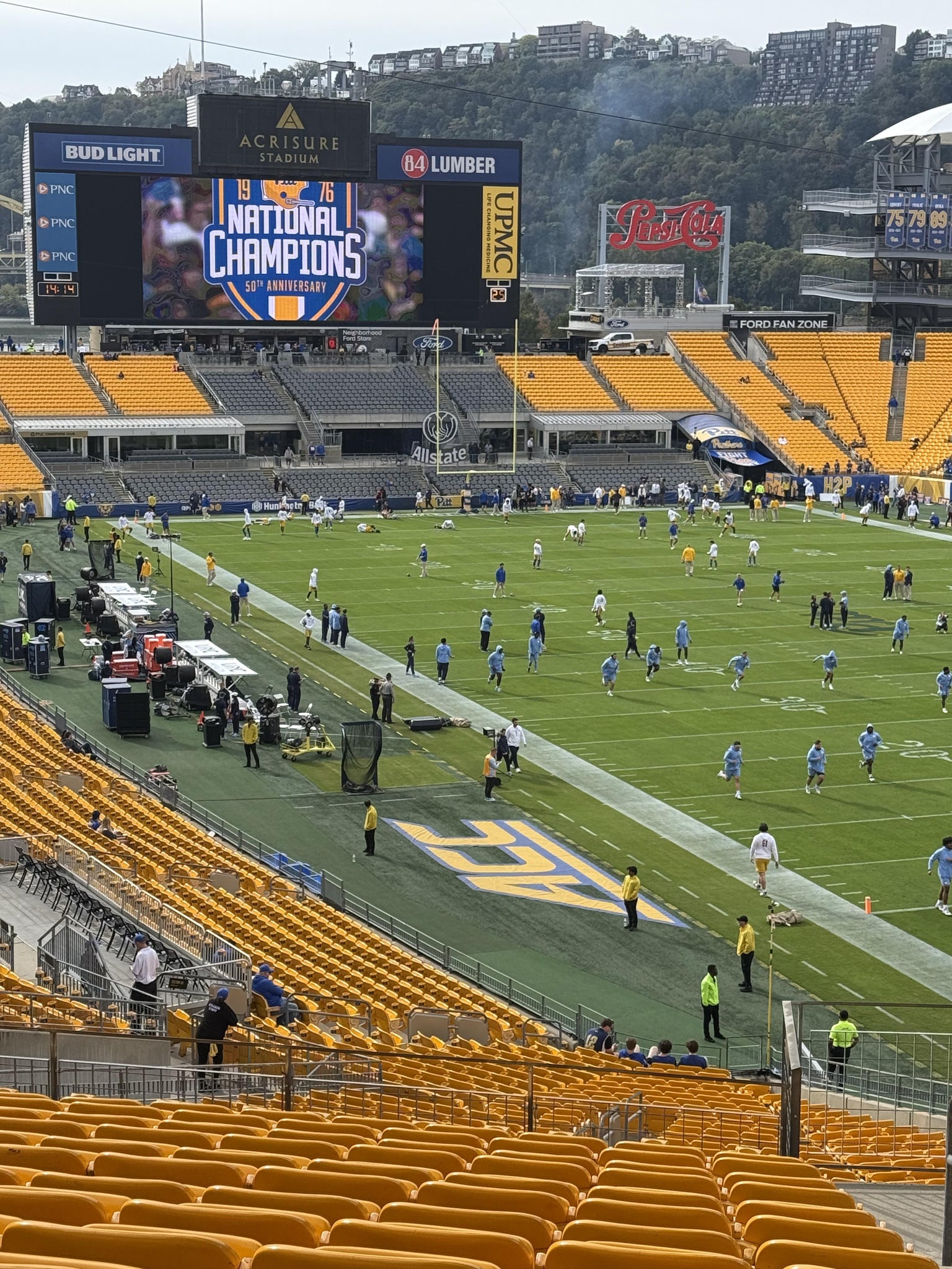 Real Fan View taken from Section 218 at Acrisure Stadium by Jessica M