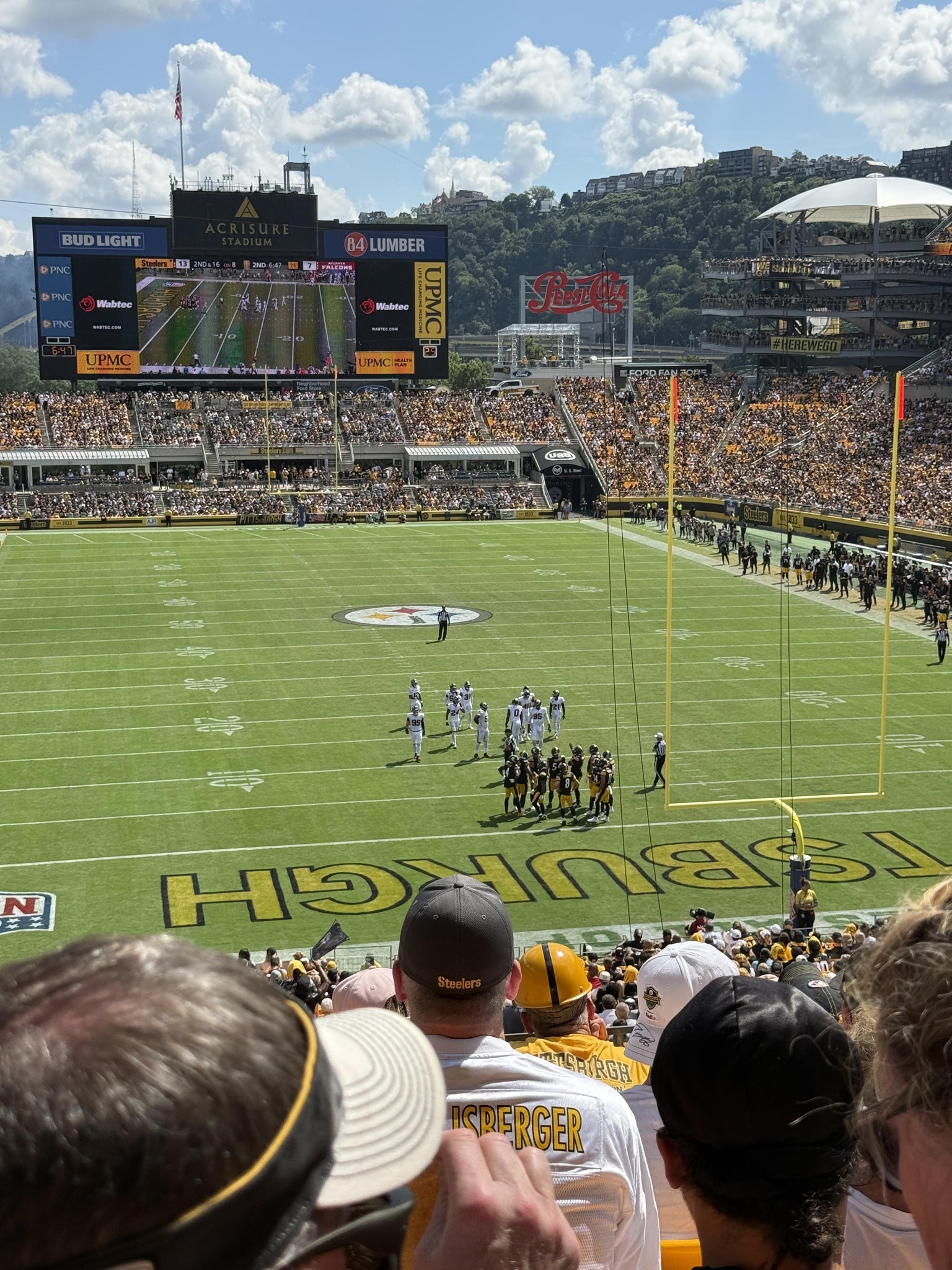 Real Fan View taken from Section 221 at Acrisure Stadium by Anonymous User