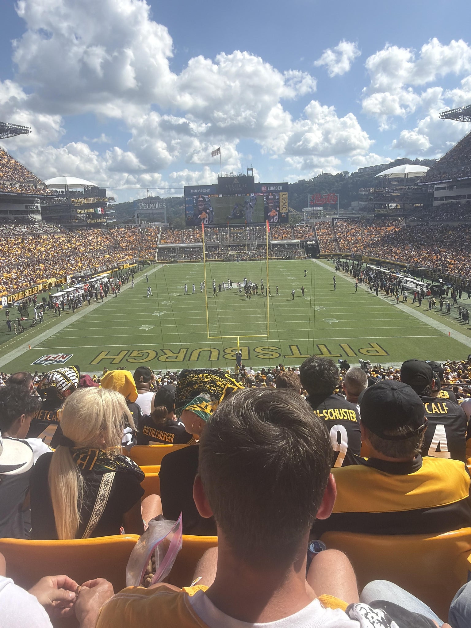 Real Fan View taken from Section 223 at Acrisure Stadium by Caleb S