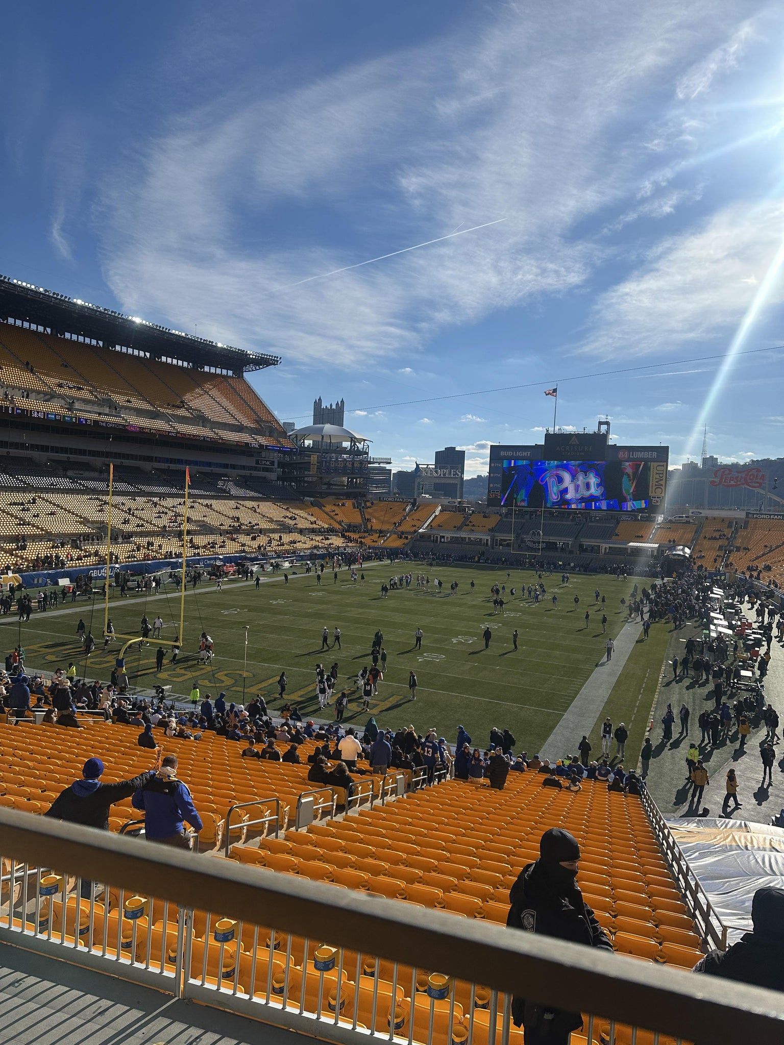 Real Fan View taken from Section 225 at Acrisure Stadium by William G